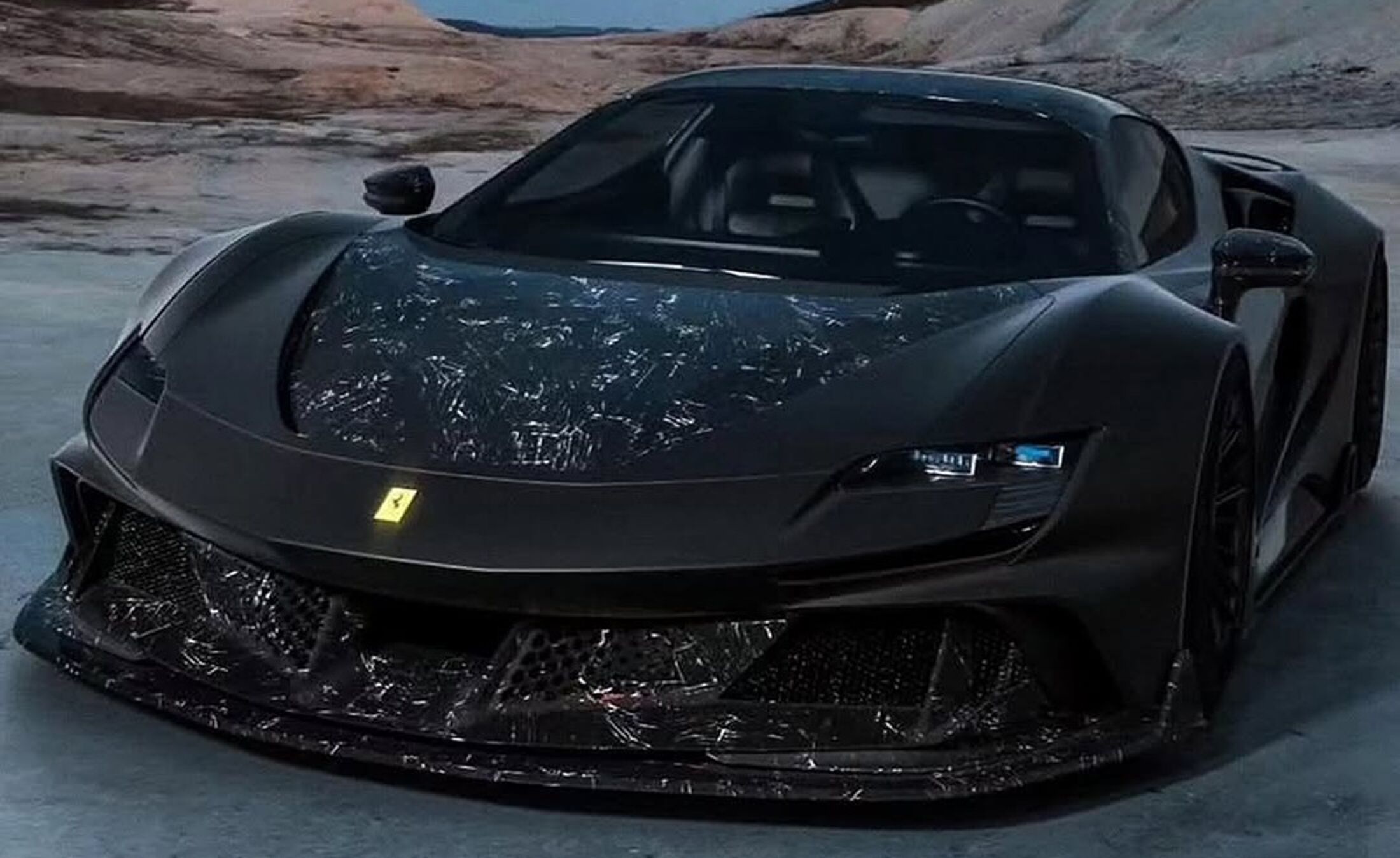 De op Star Wars gebaseerde Ferrari
