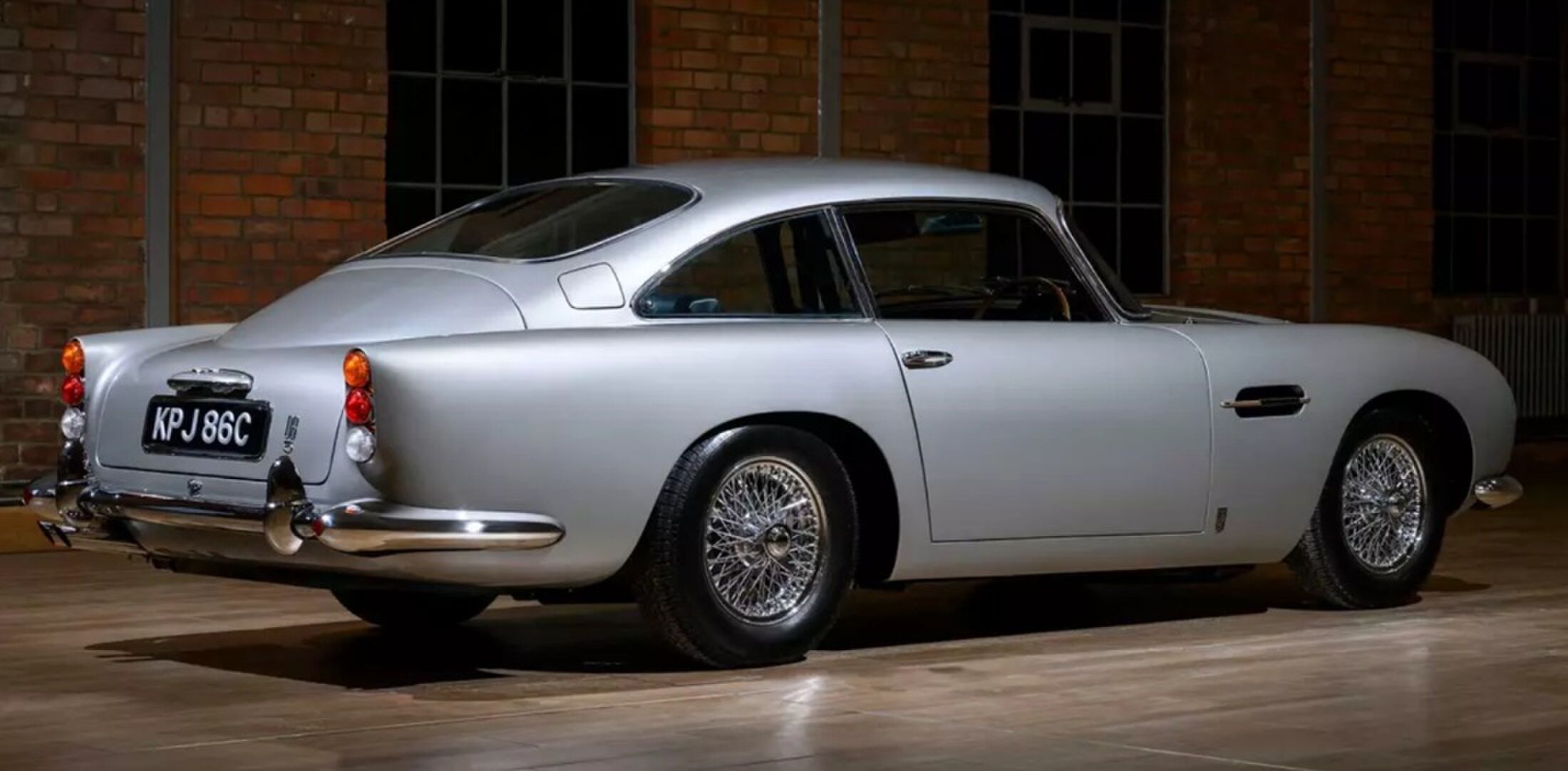 De klassieke Aston Martin