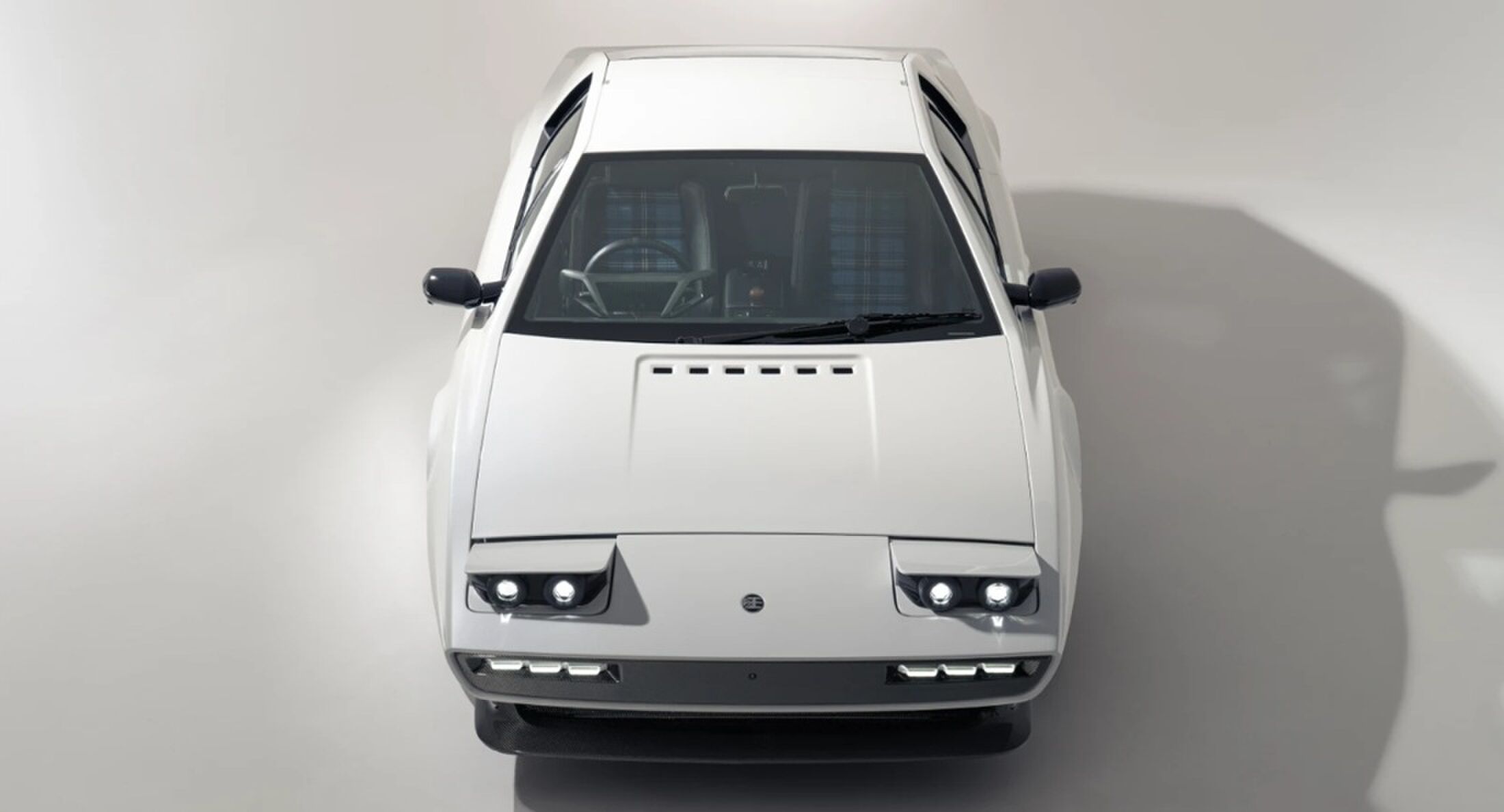 De voorzijde van de aangepaste klassieker