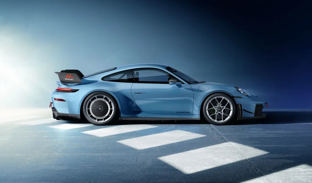 De door Manthey onder handen genomen Porsche GT3