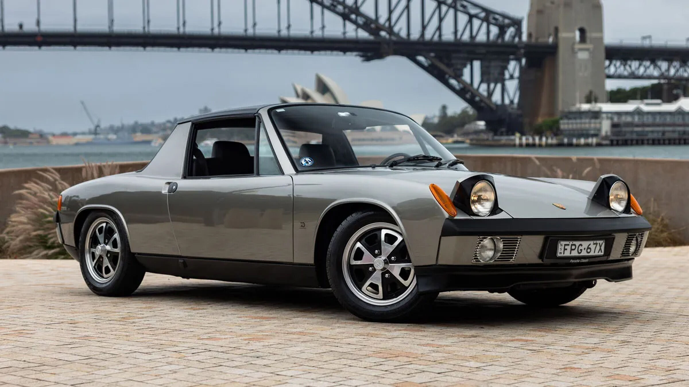 De Porsche 914 die naar de veiling gaat