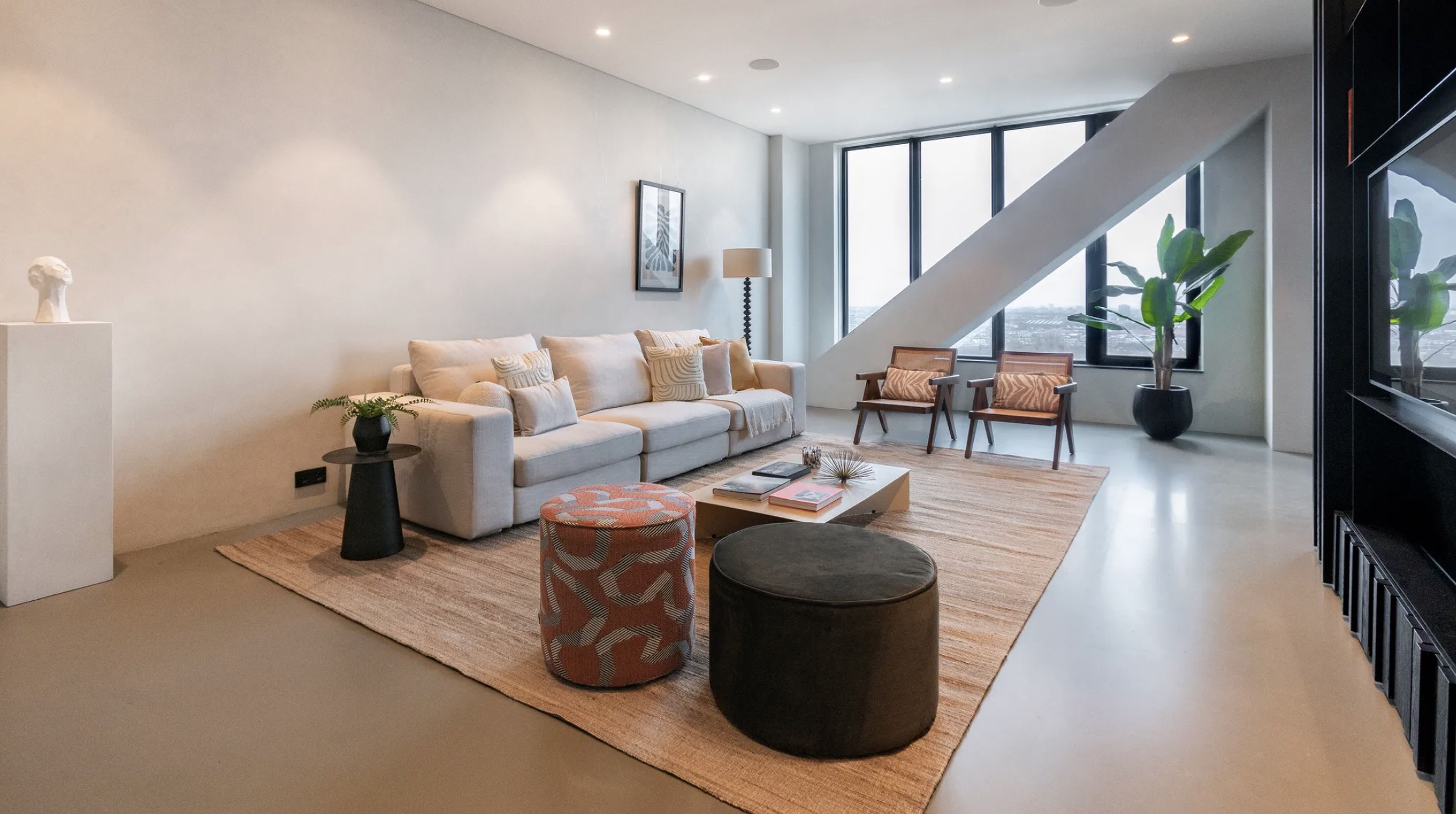 Het appartement van Antoon in Amsterdam