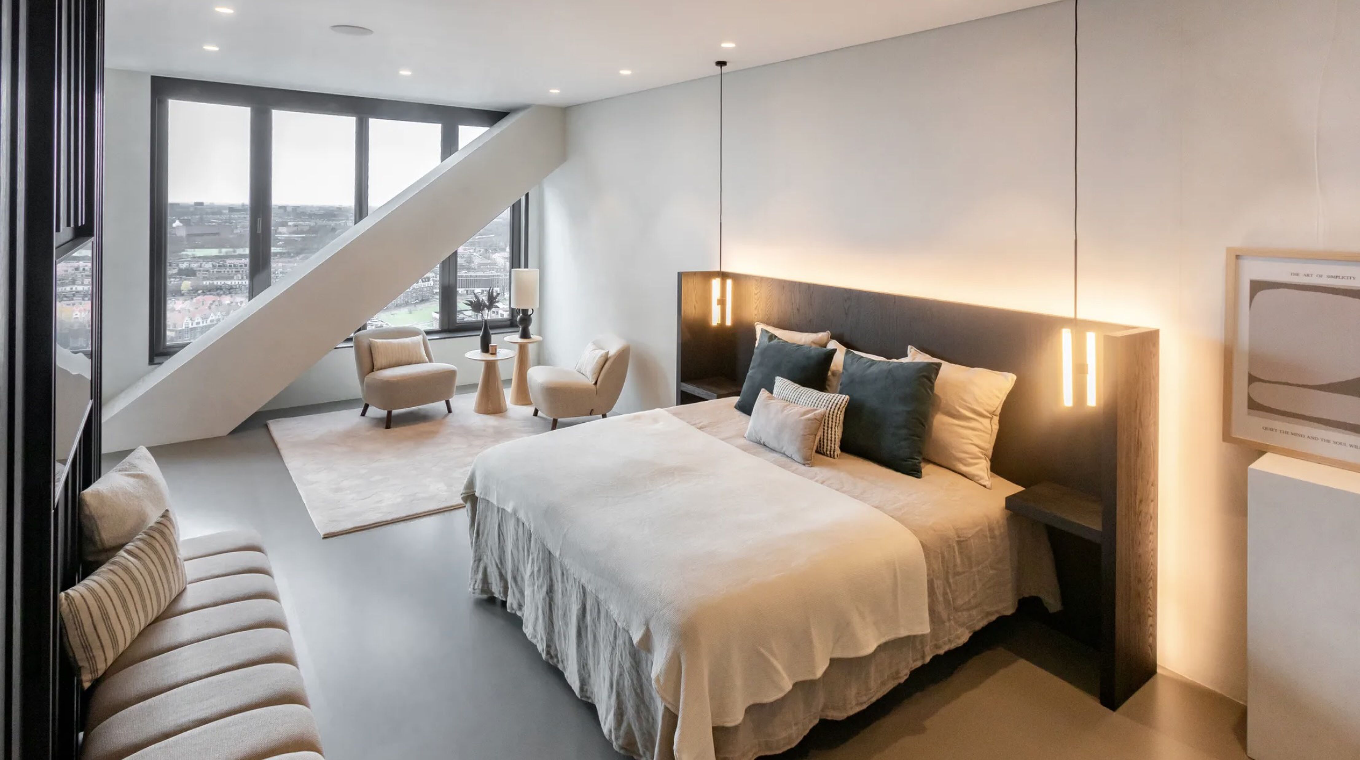 Het appartement van Antoon in Amsterdam