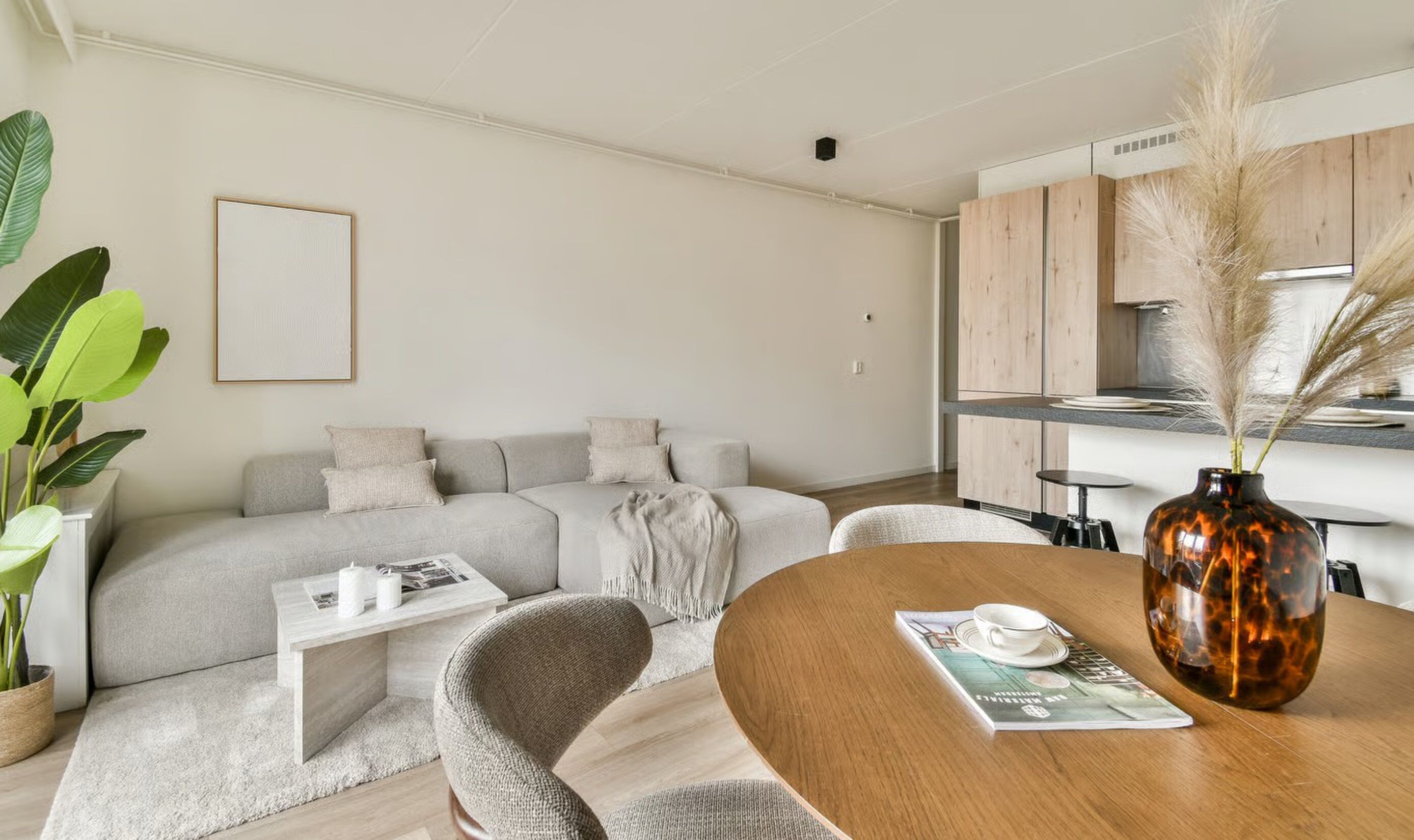 Het appartement van Frank Rijkaard in Amsterdam