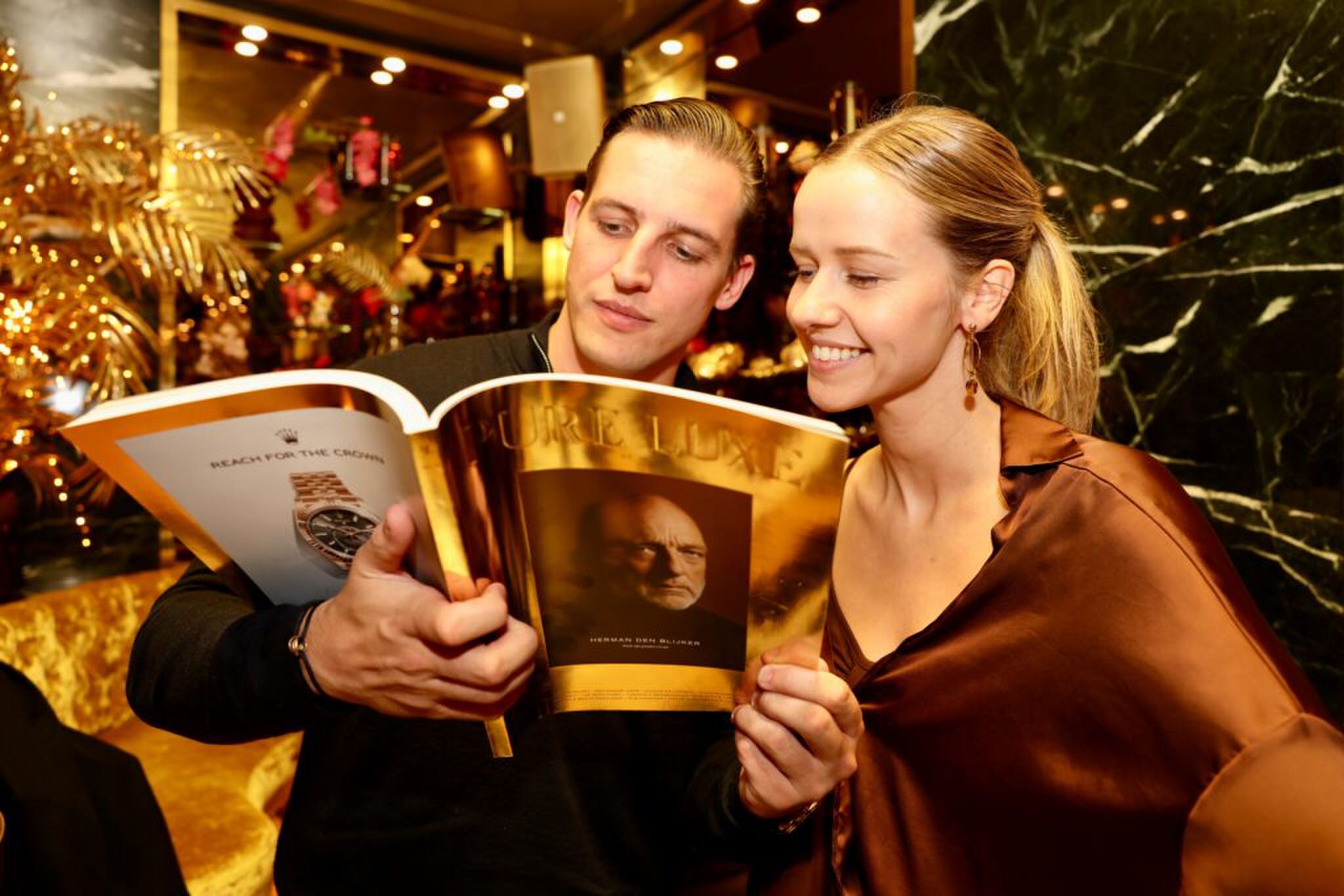 De lancering van de jubileumeditie van Pure Luxe magazine, editie 14