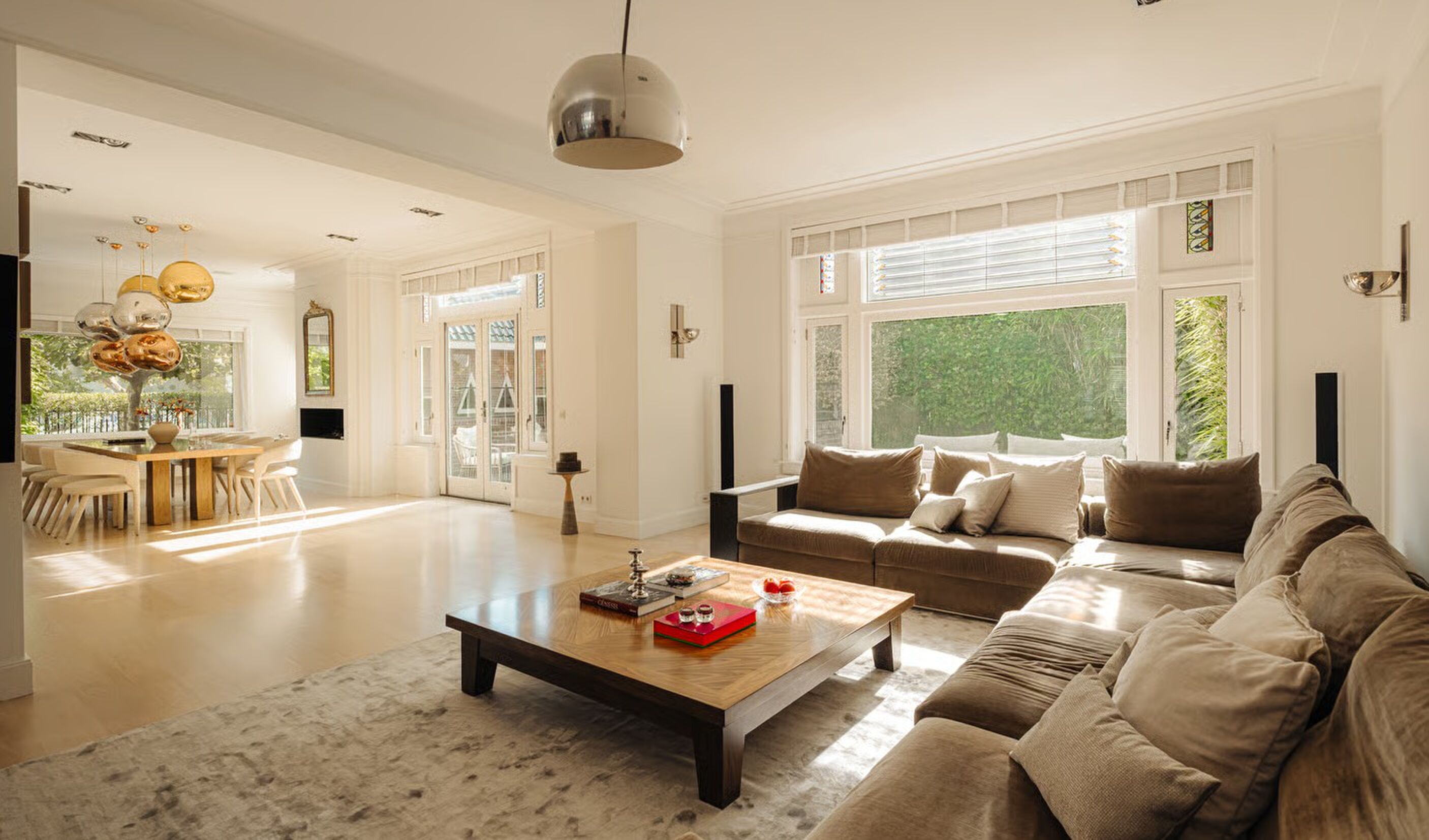 De villa van Max de Jong in Amsterdam-Zuid