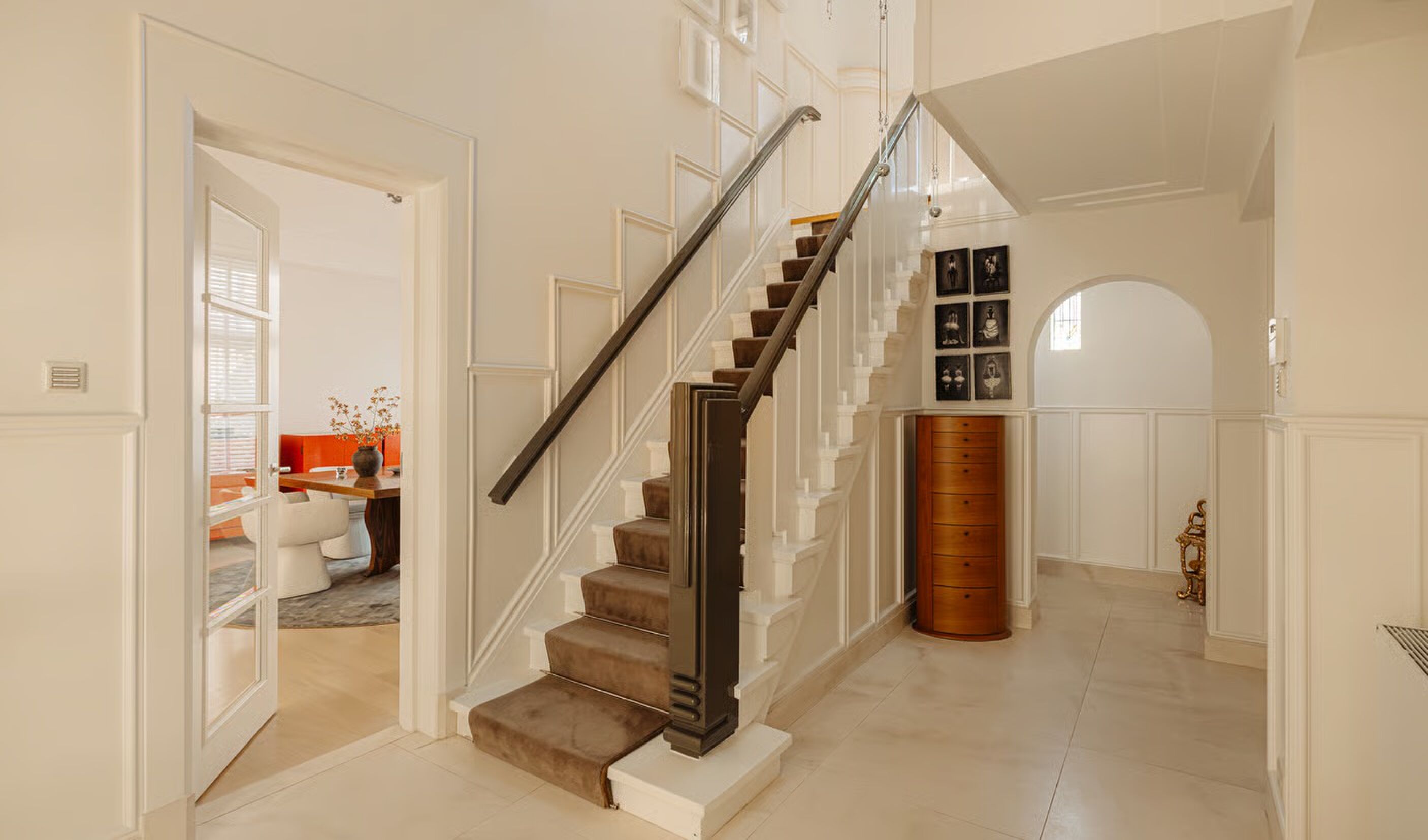 De villa van Max de Jong in Amsterdam-Zuid