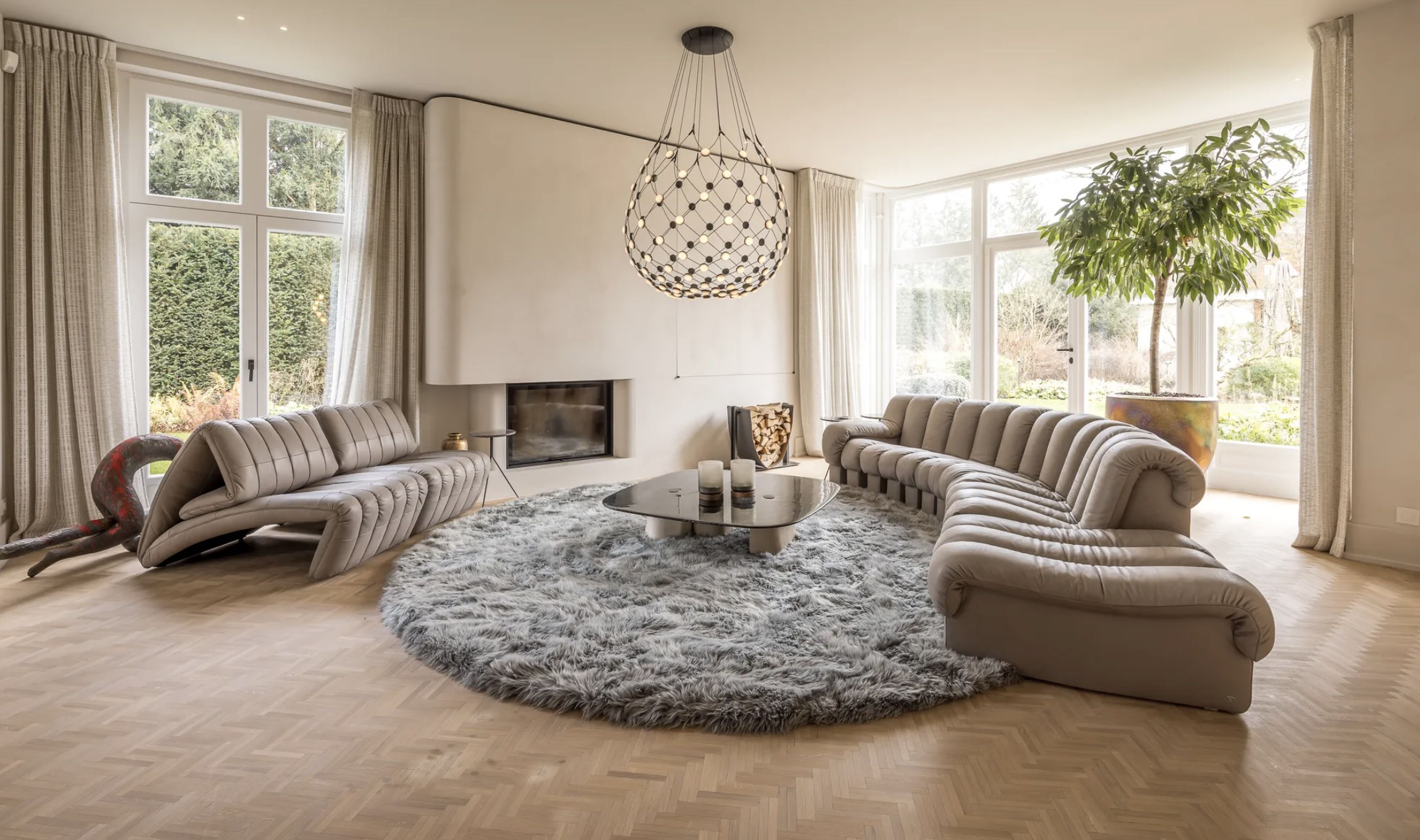 De villa van Harry van Zandwijk in Blaricum