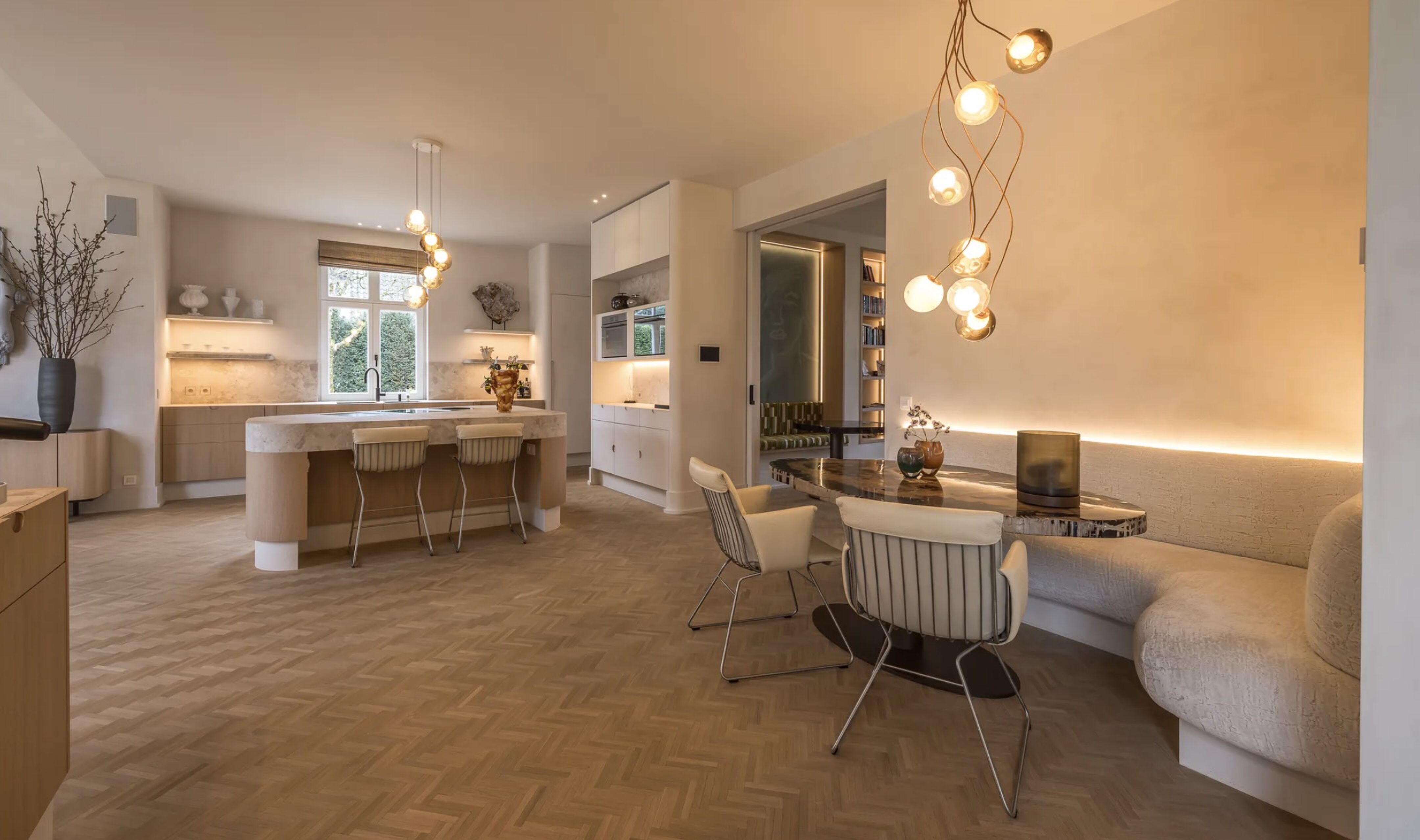 De villa van Harry van Zandwijk in Blaricum