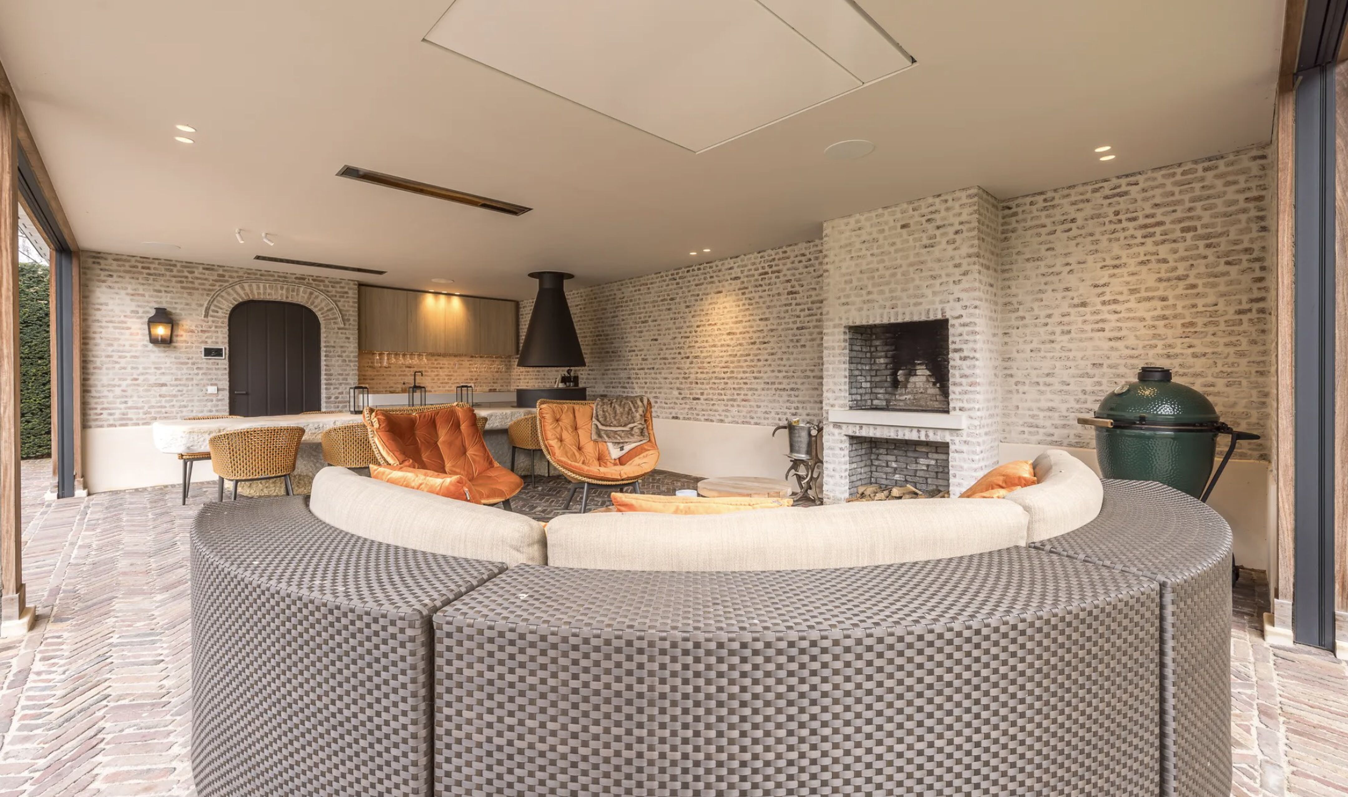 De villa van Harry van Zandwijk in Blaricum