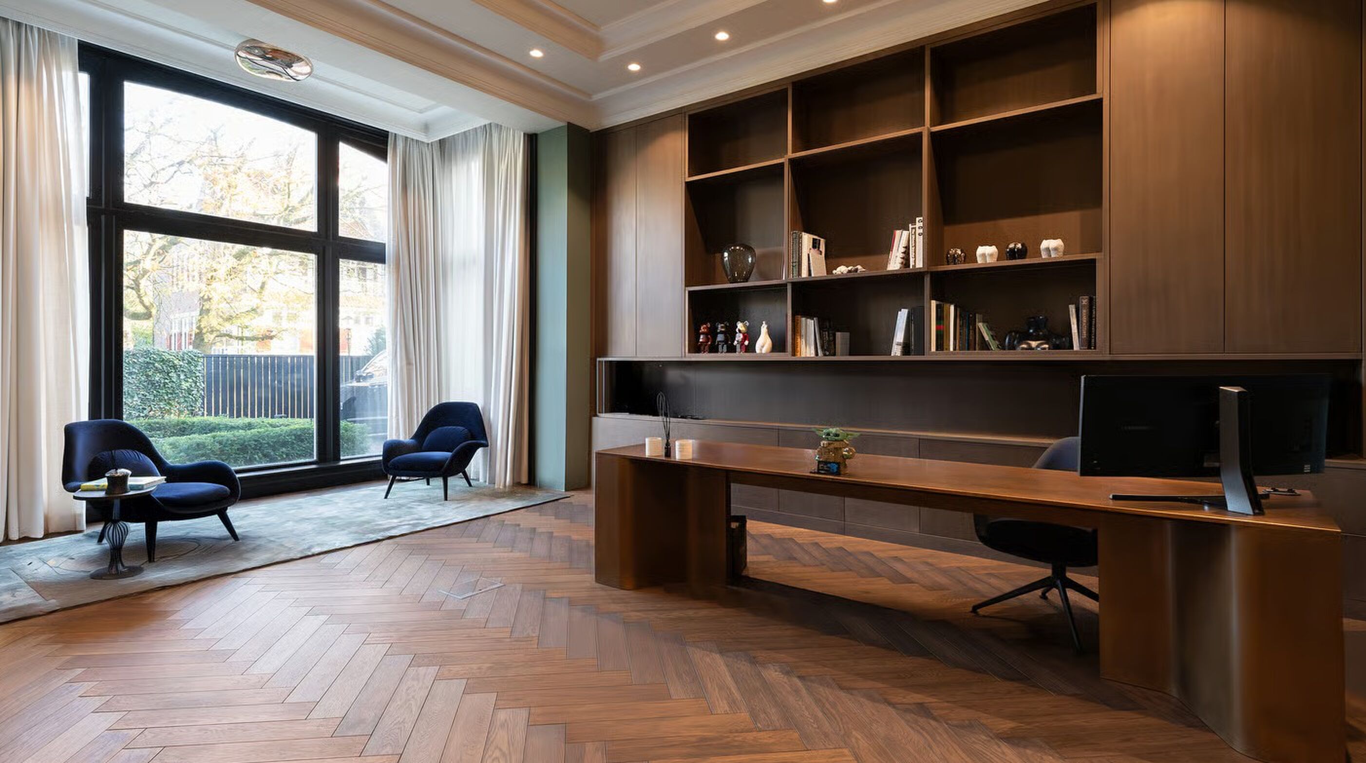 De villa van Nassim Zeta in Den Haag