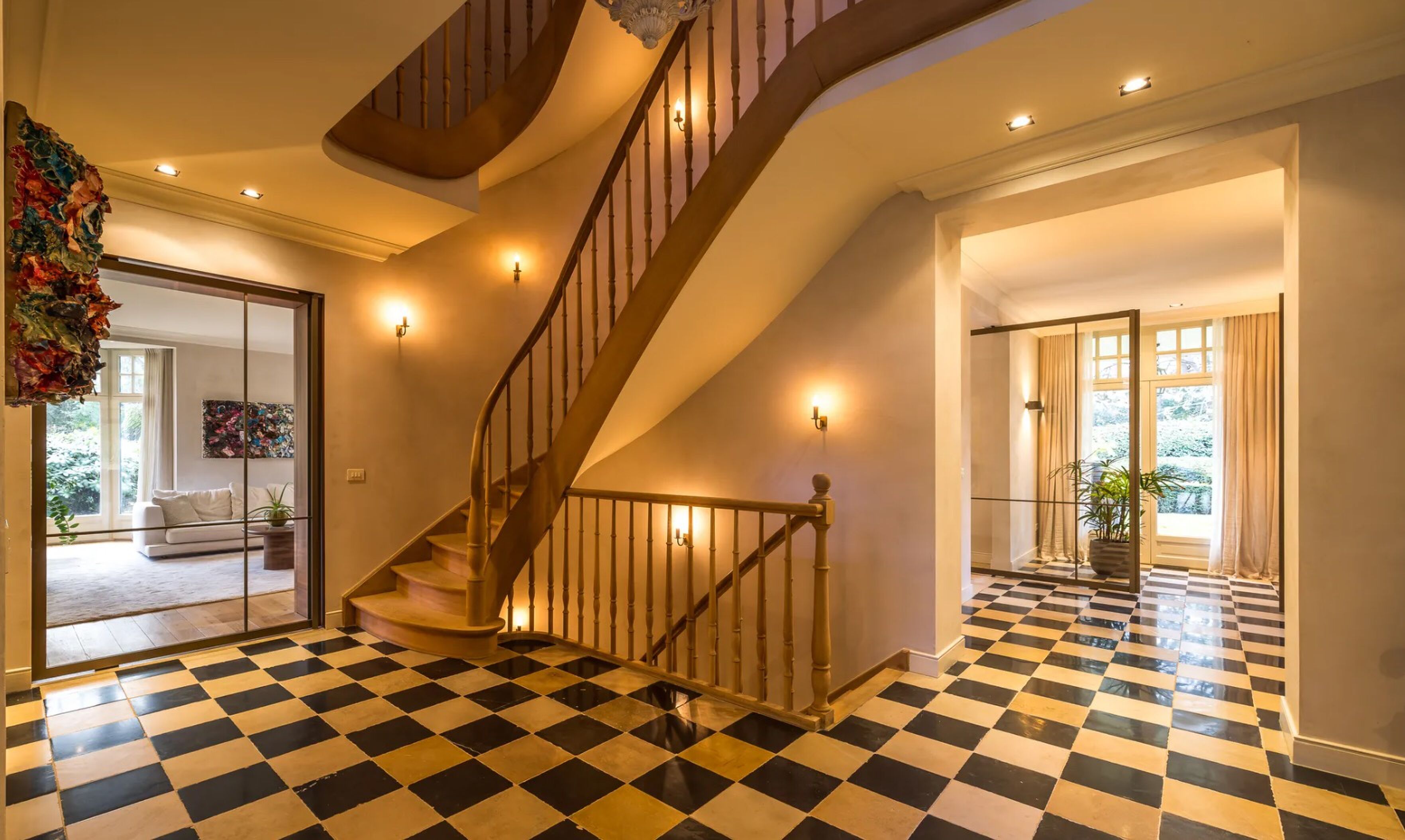 De villa van Jan Siersema in Wassenaar