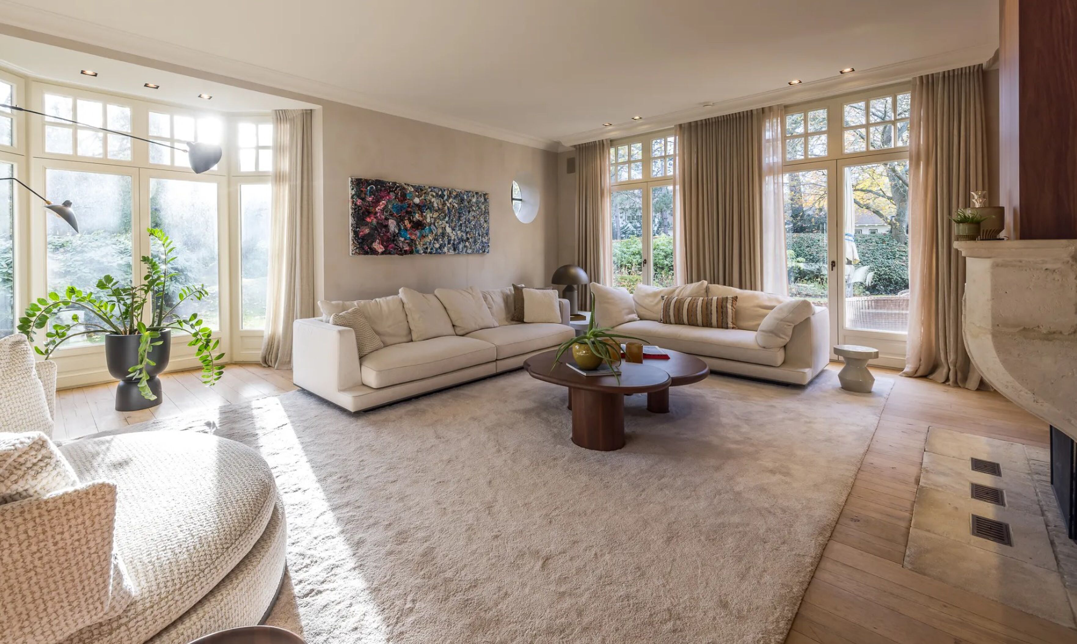 De villa van Jan Siersema in Wassenaar