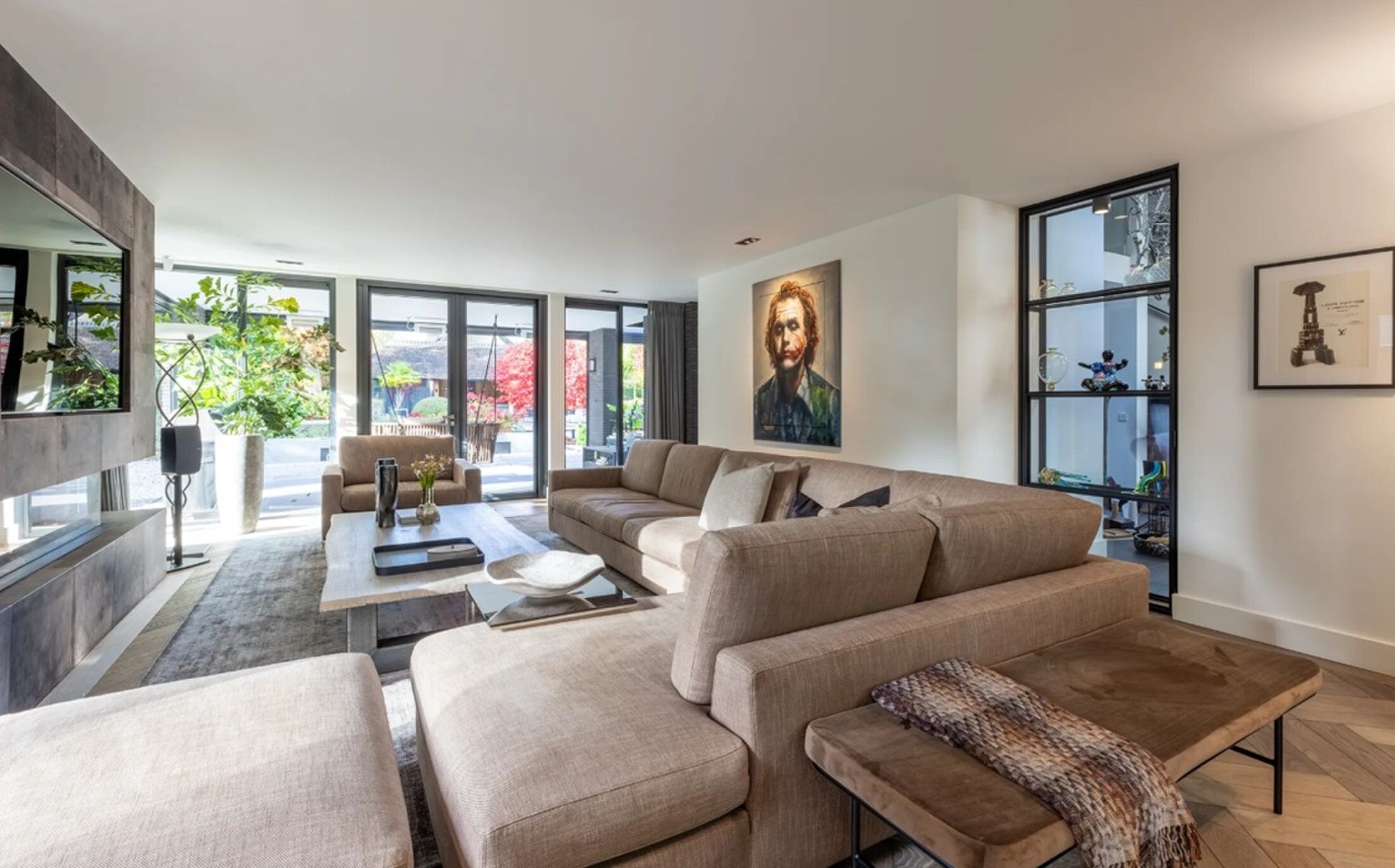 De super-de-luxe woonkamer