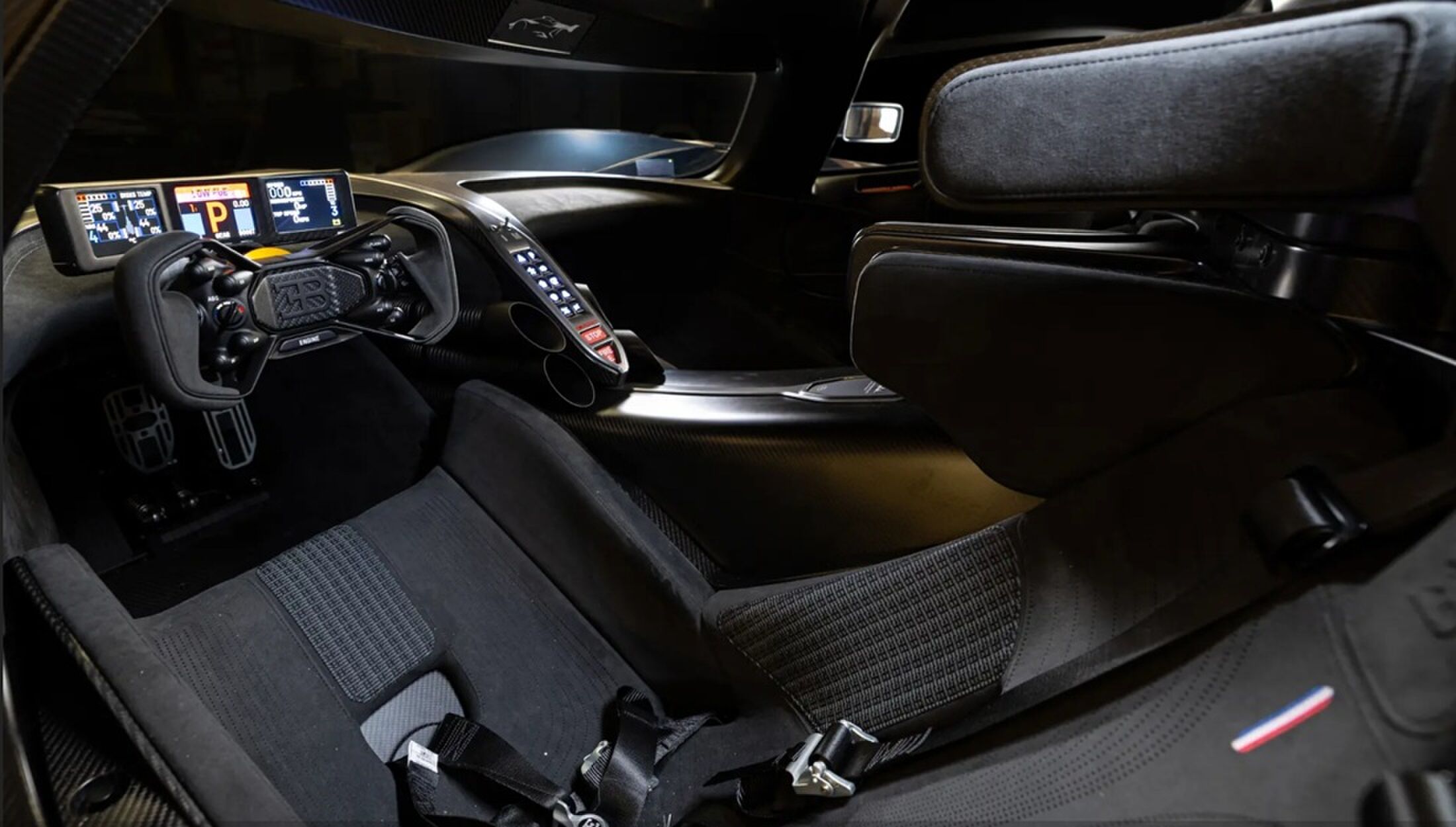 Het unieke interieur van de hypercar