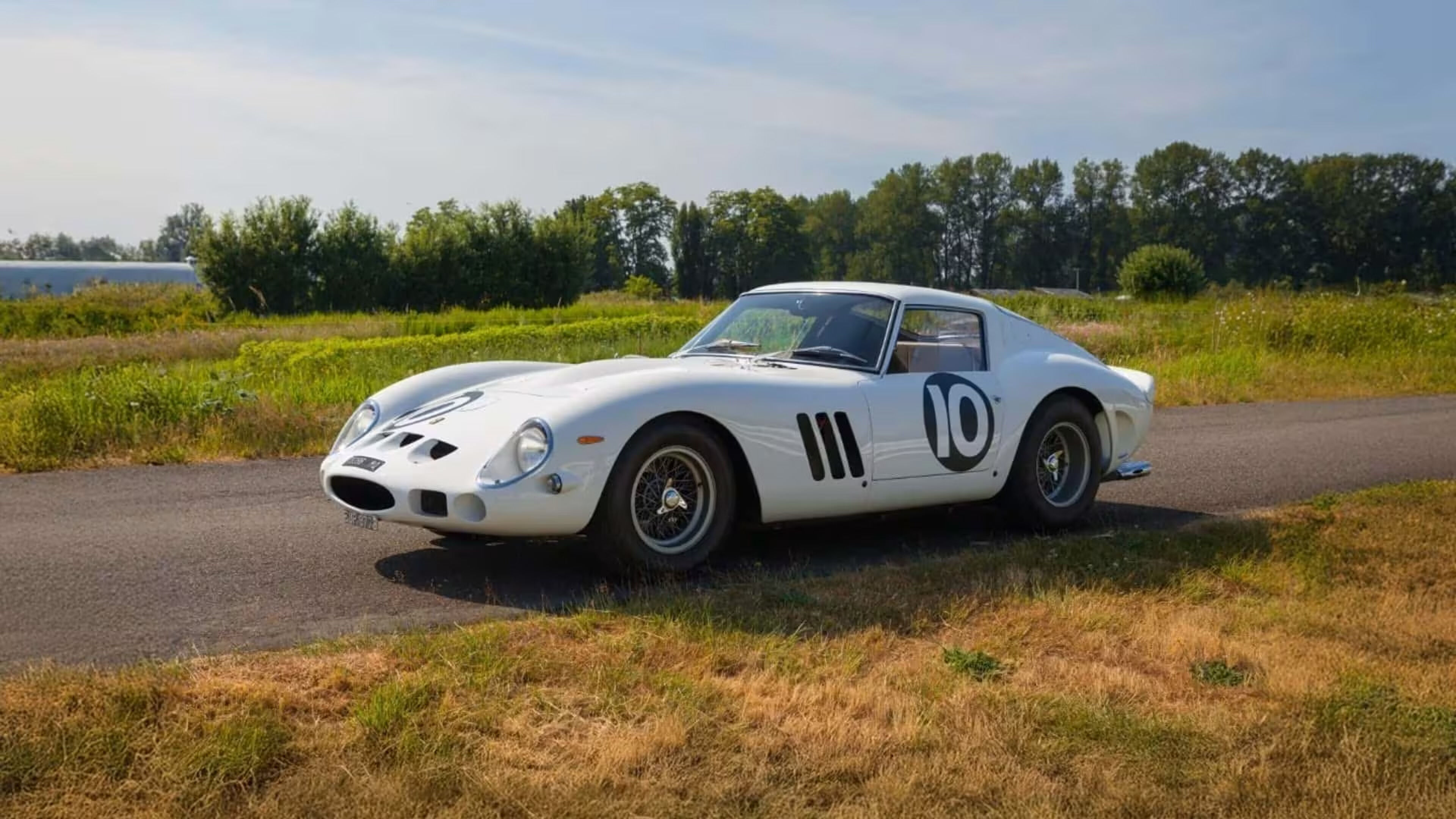 De witte Ferrari 250 GTO