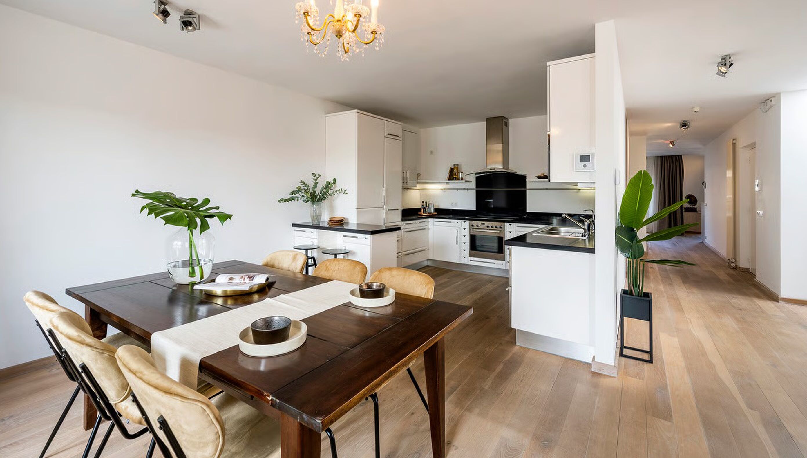 Het appartement van Andr&eacute; en Duin in Laren