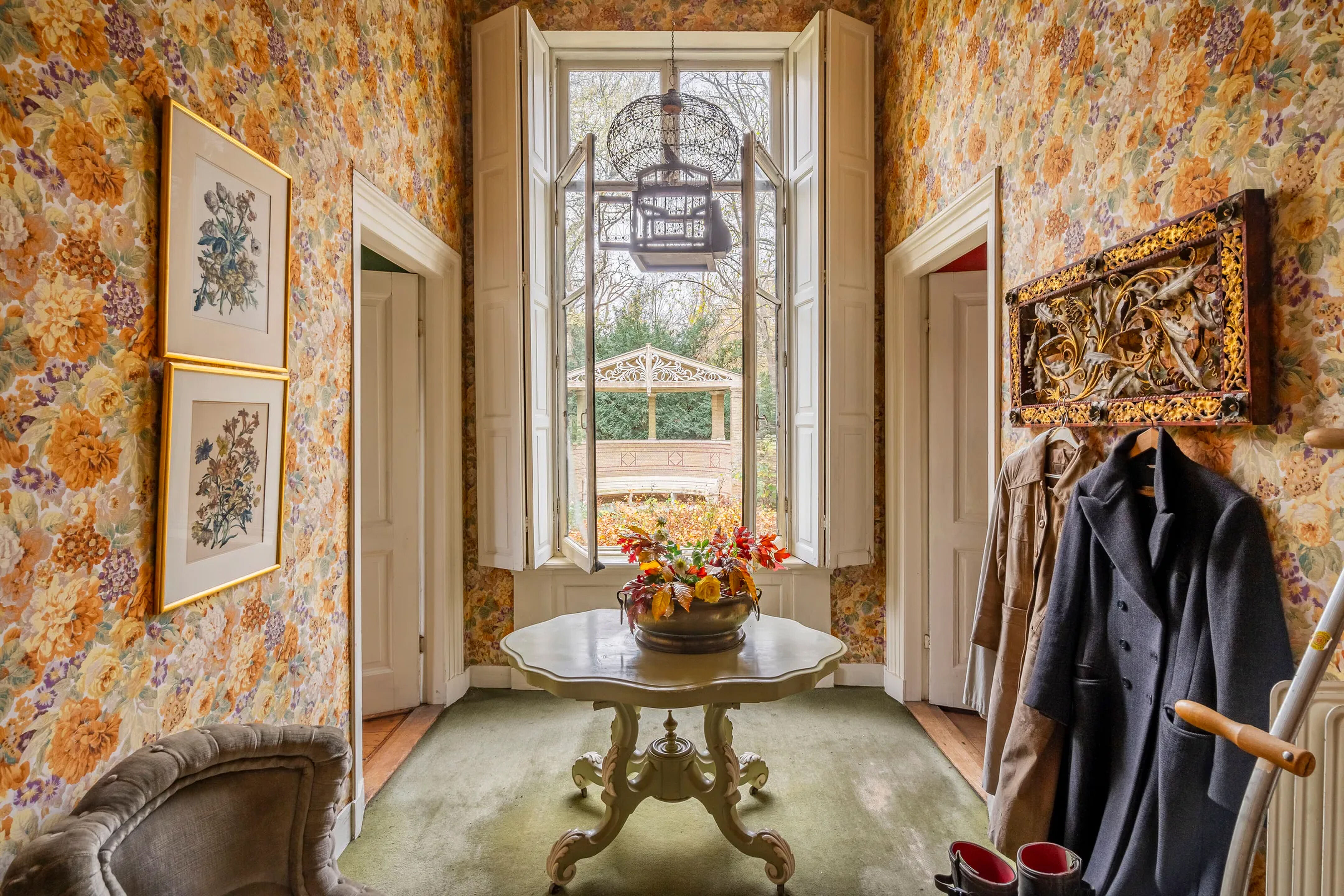 Het rijksmonumentale landhuis in Wassenaar