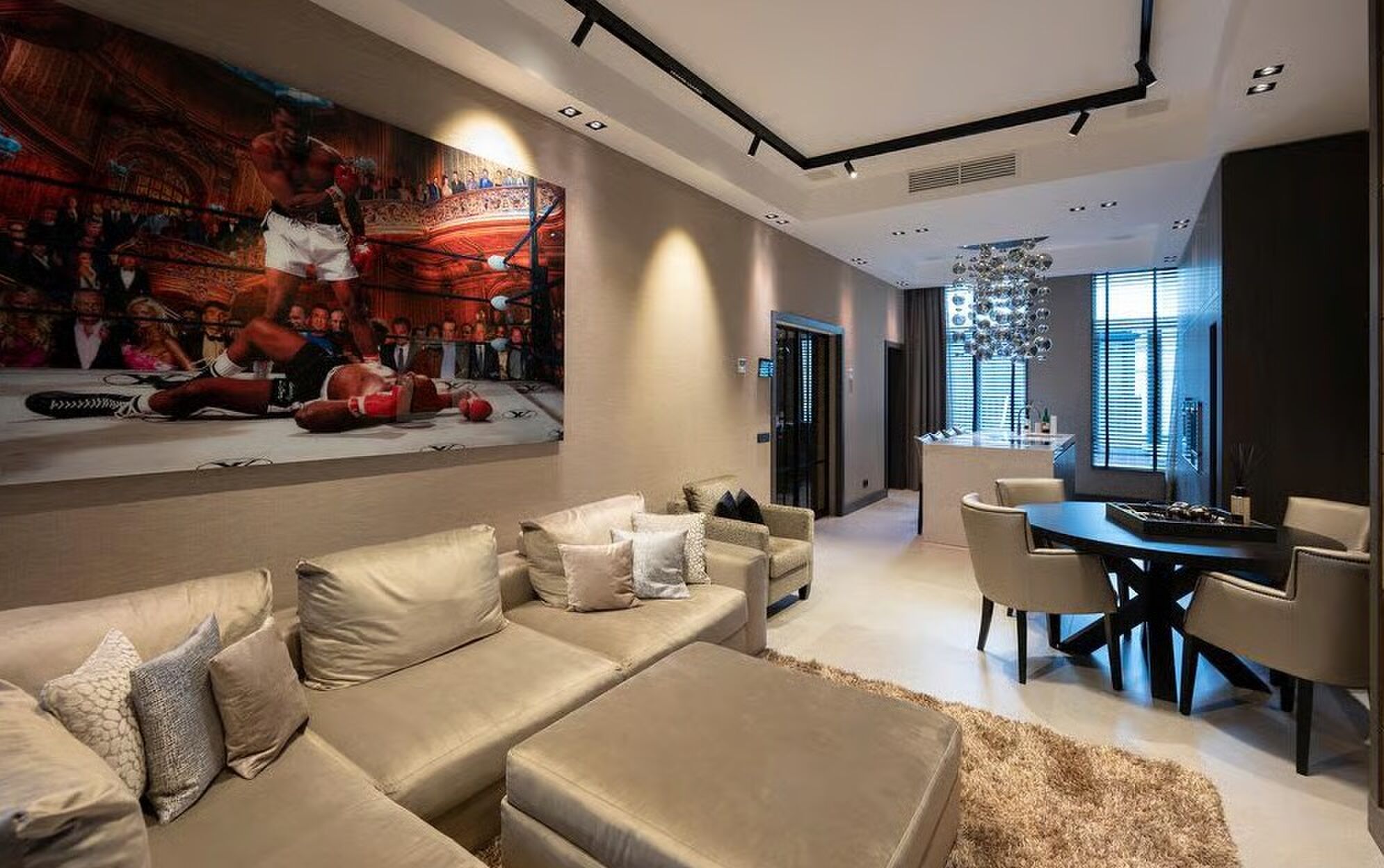 Het appartement van Steven Bergwijn