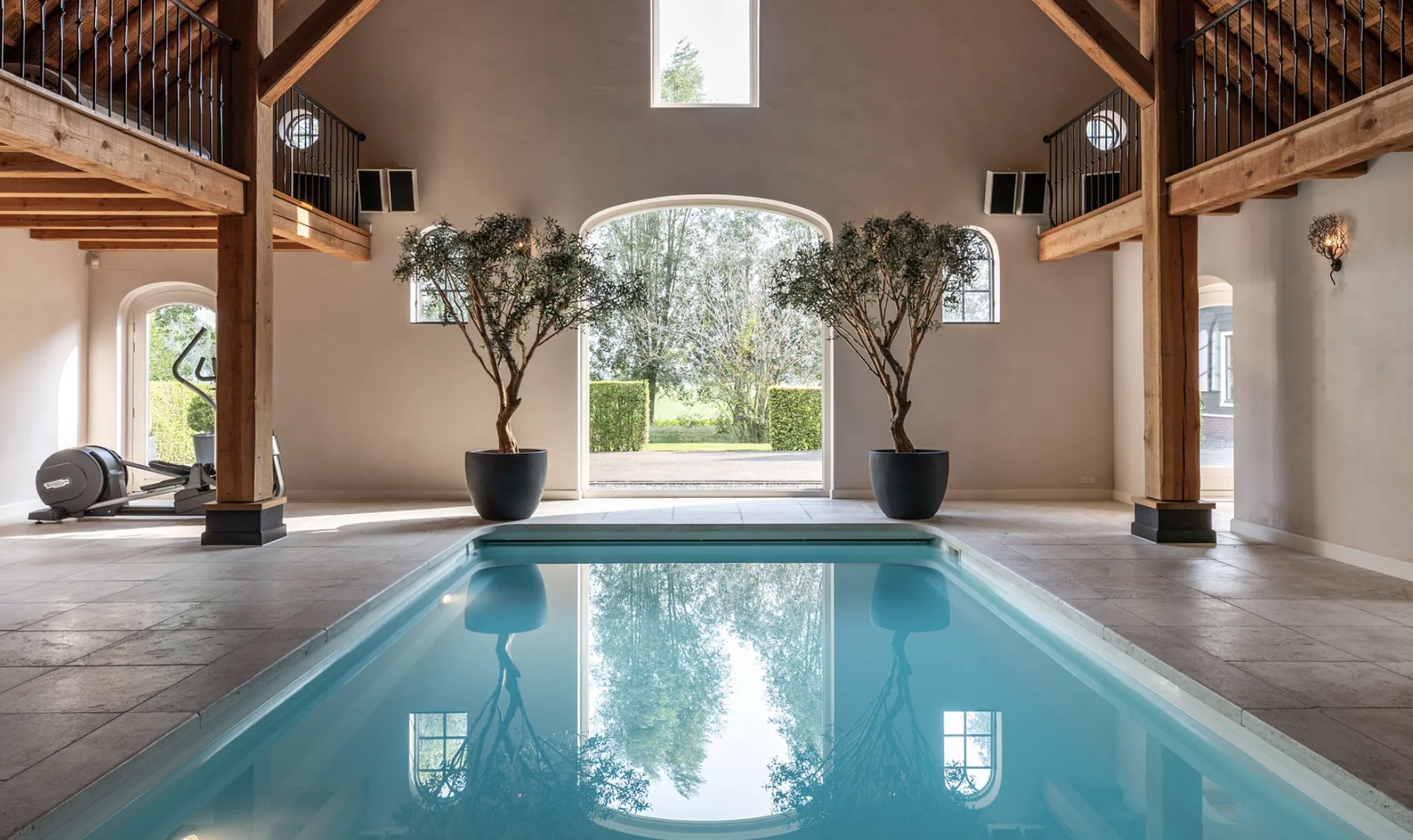 De woonboerderij in Schalkwijk 