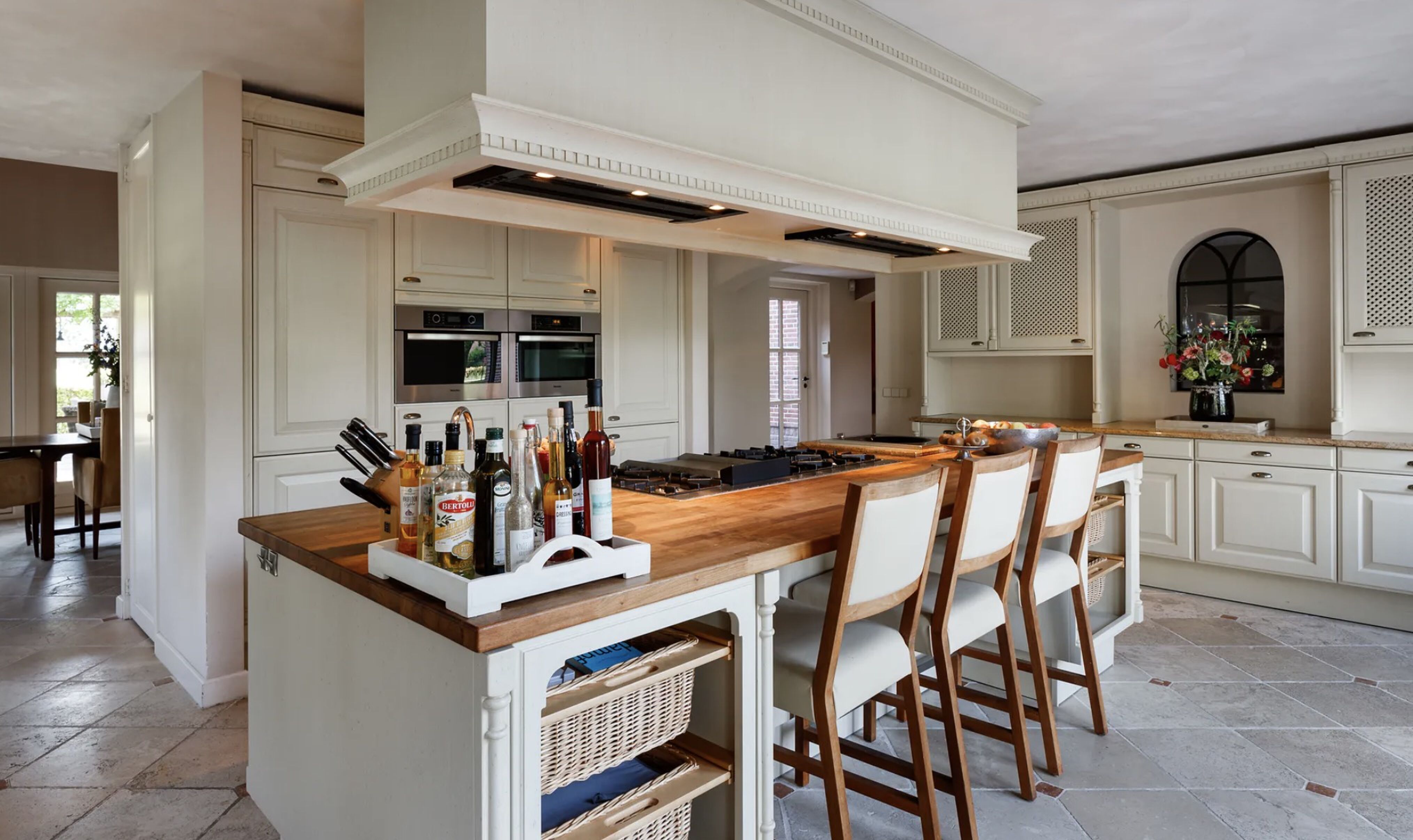 De woonboerderij in Schalkwijk