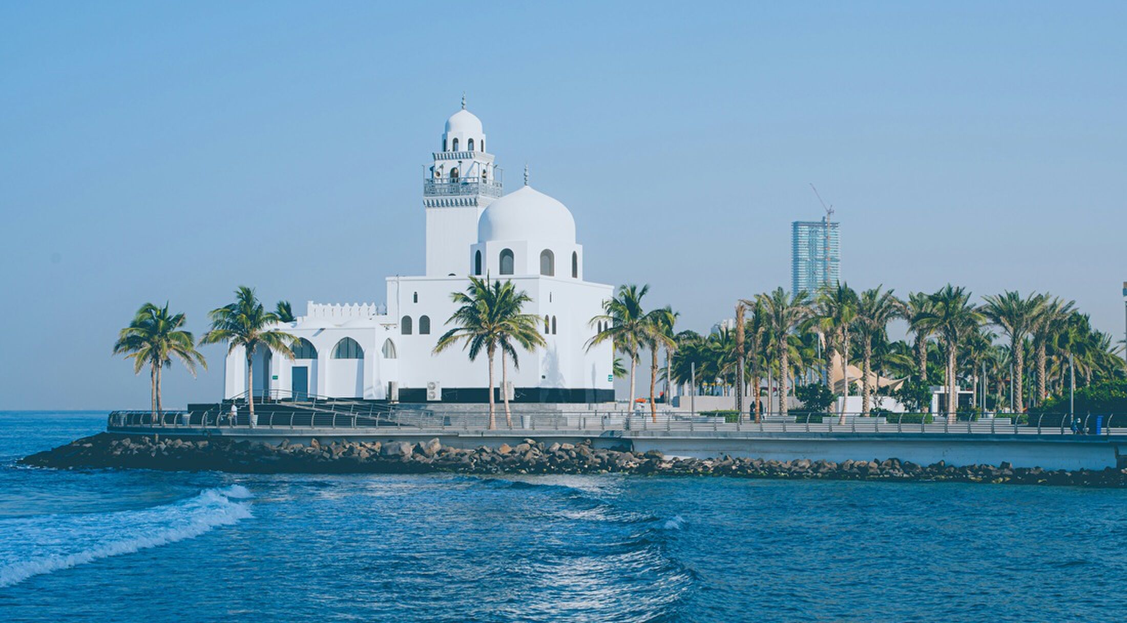 Een gebouw in de luxebestemming Saoedi-Arabi&euml;