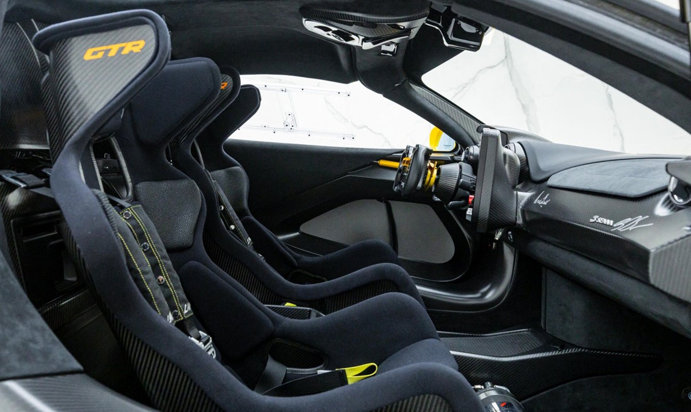 Het sportieve interieur