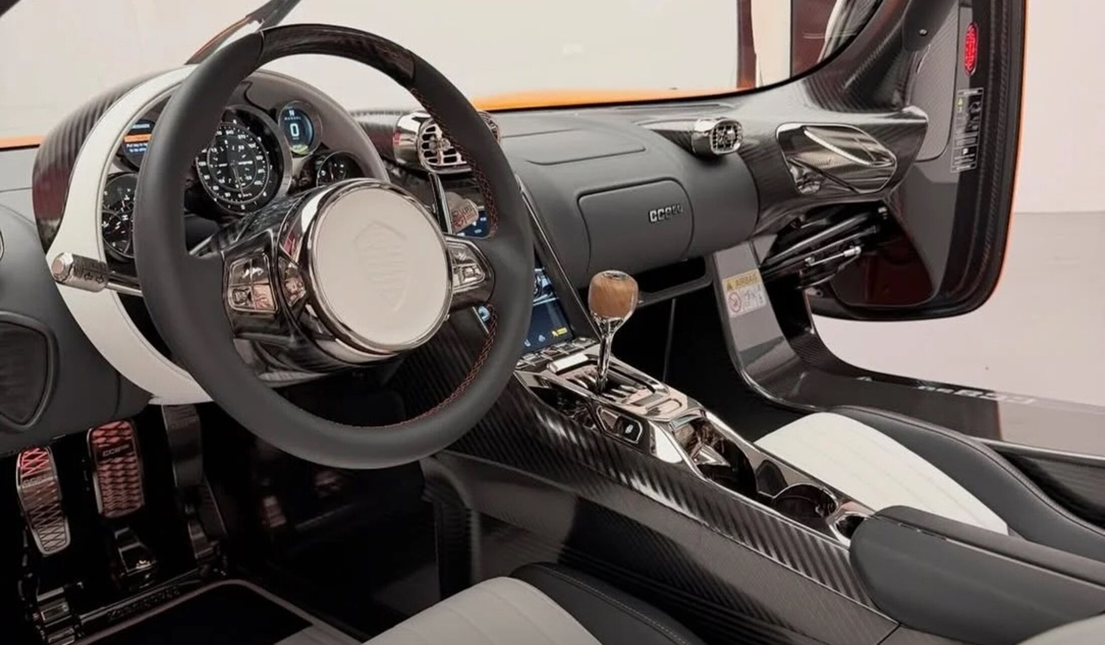 Het interieur van de nieuwe hypercar