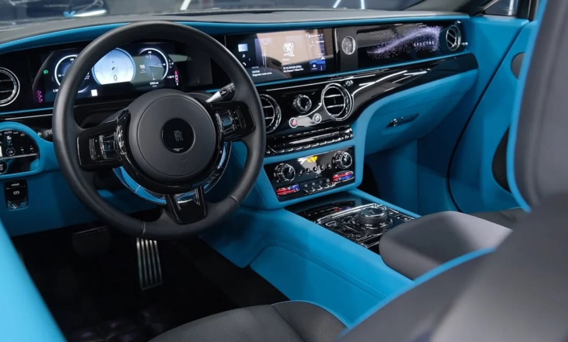 Het super-de-luxe interieur