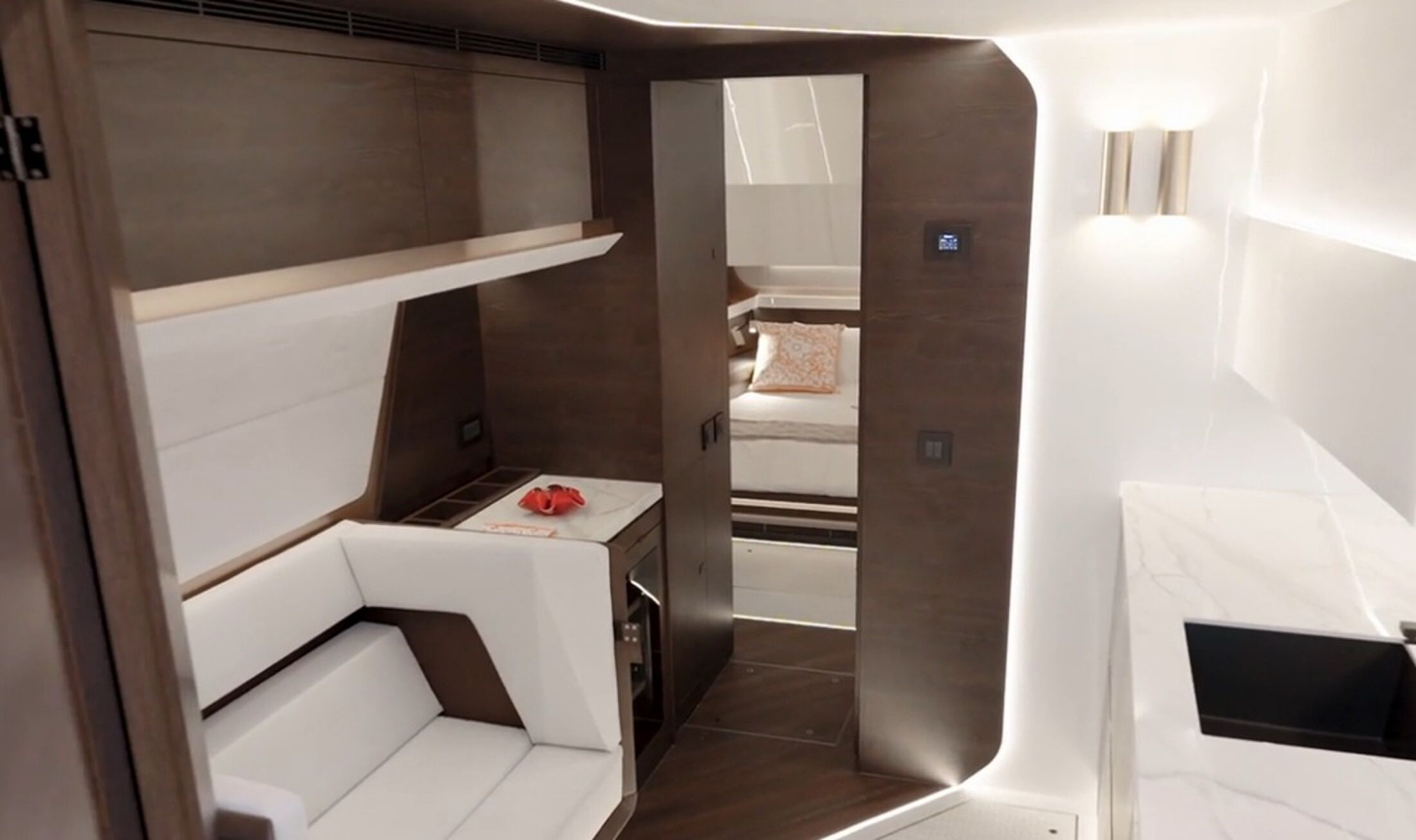 Het interieur van de VQ70