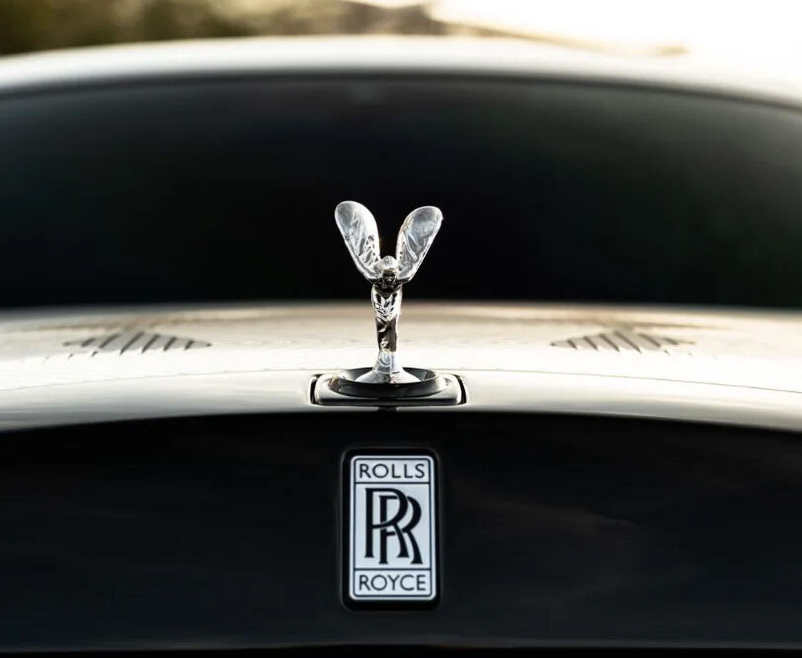 Het logo van Rolls-Royce