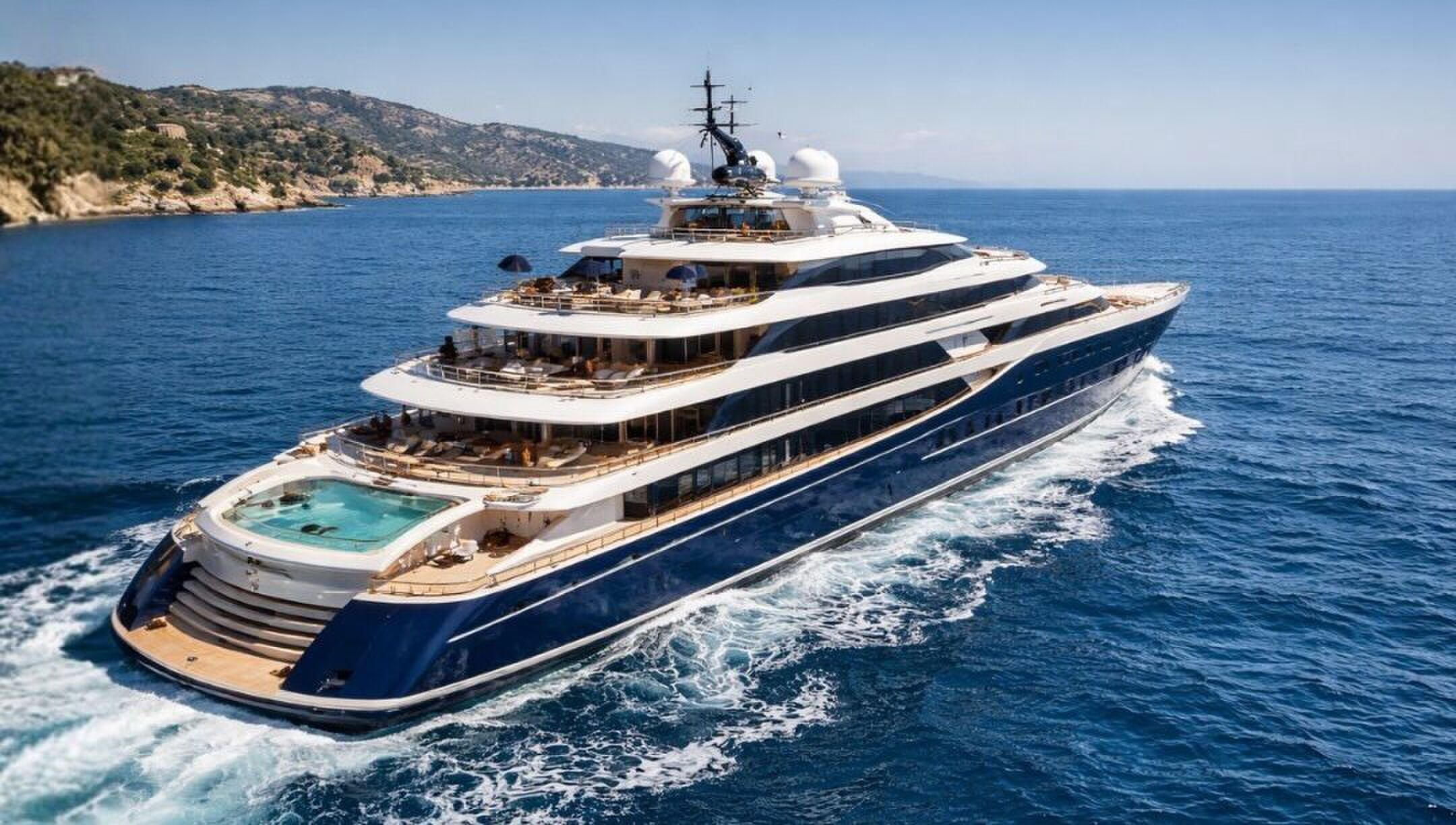 Het mogelijke nieuwe superjacht van Bernard Arnault