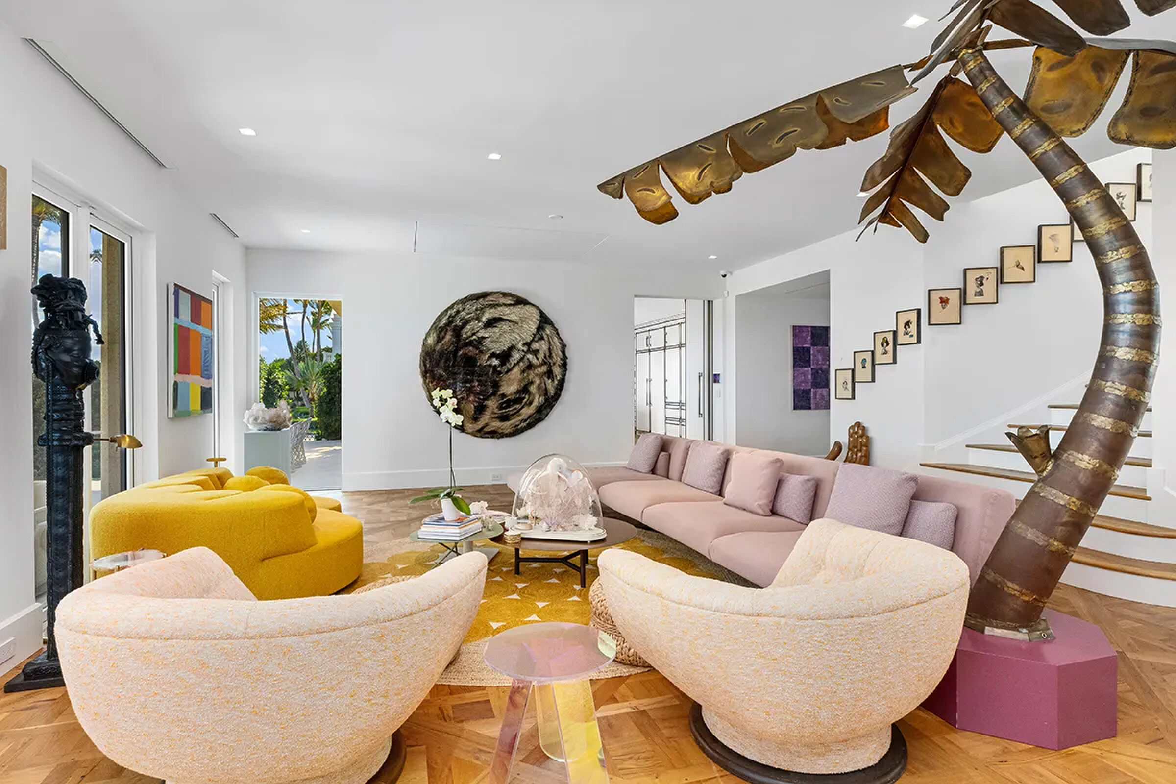 De villa met privétunnel op Palm Beach