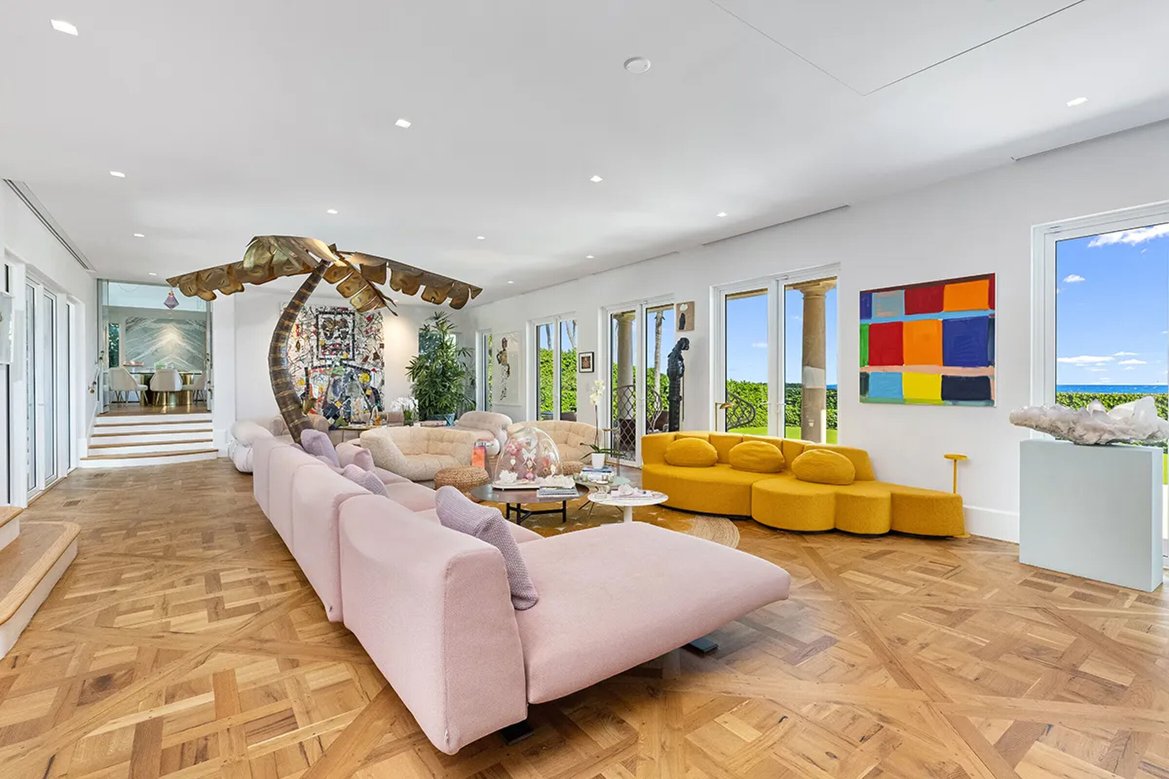 De villa met privétunnel op Palm Beach