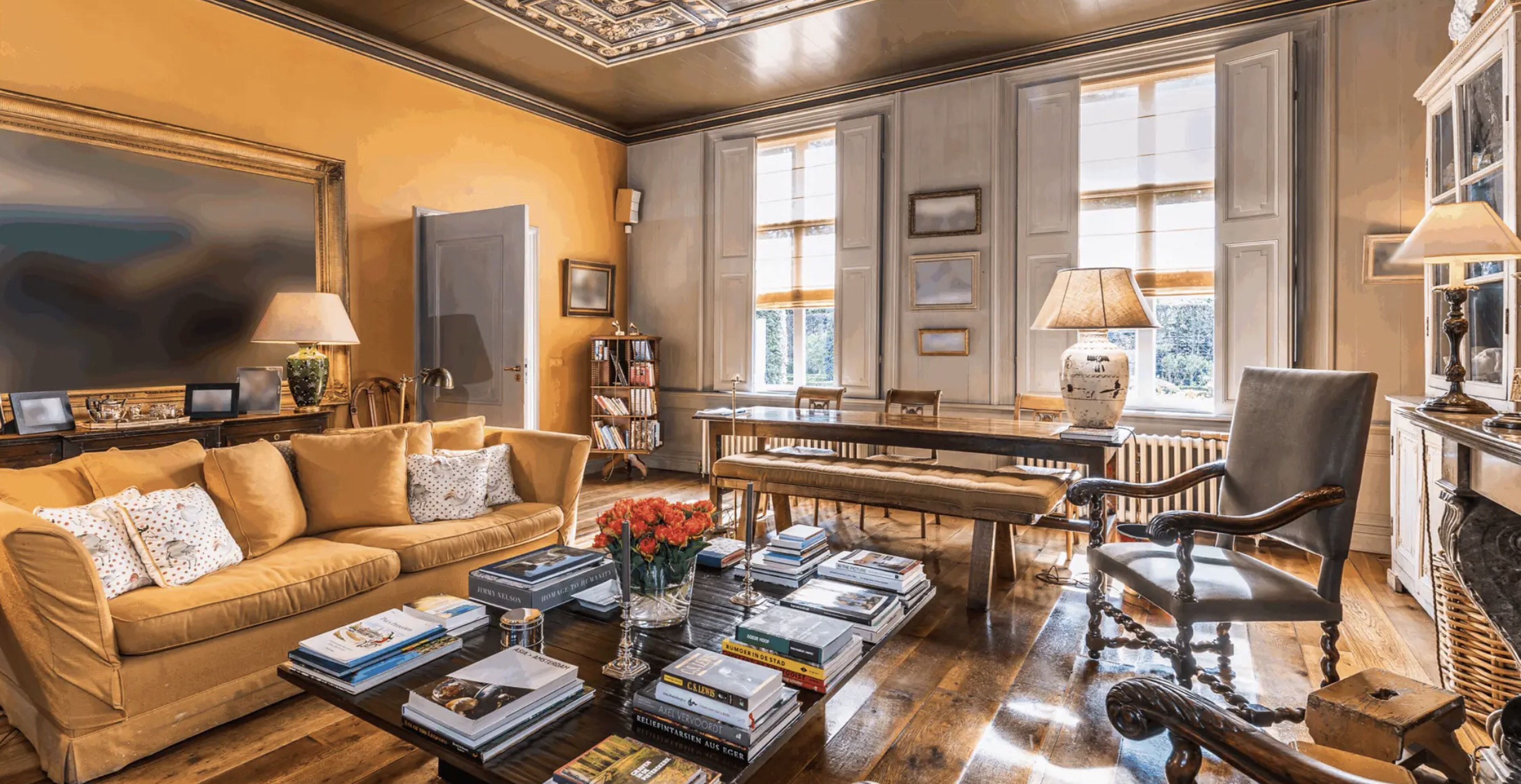 Het landhuis van Wiet Pot in Warmond