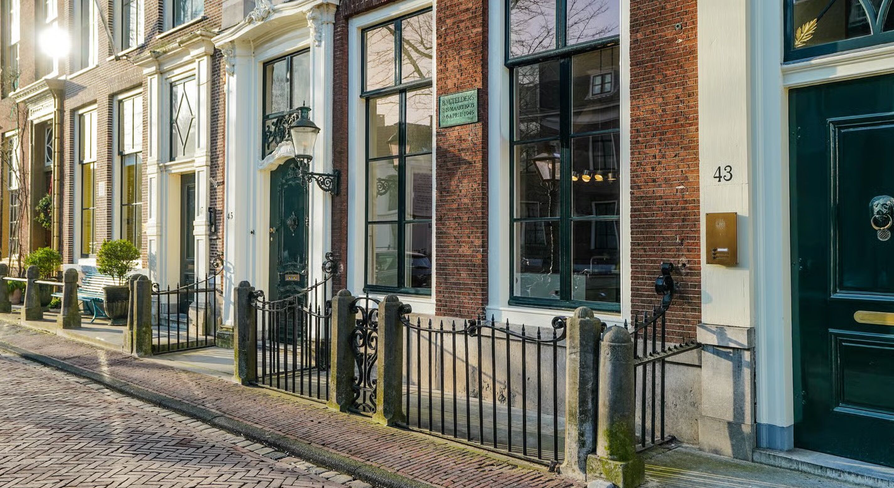 Het studentenhuis van prinses Beatrix in Leiden