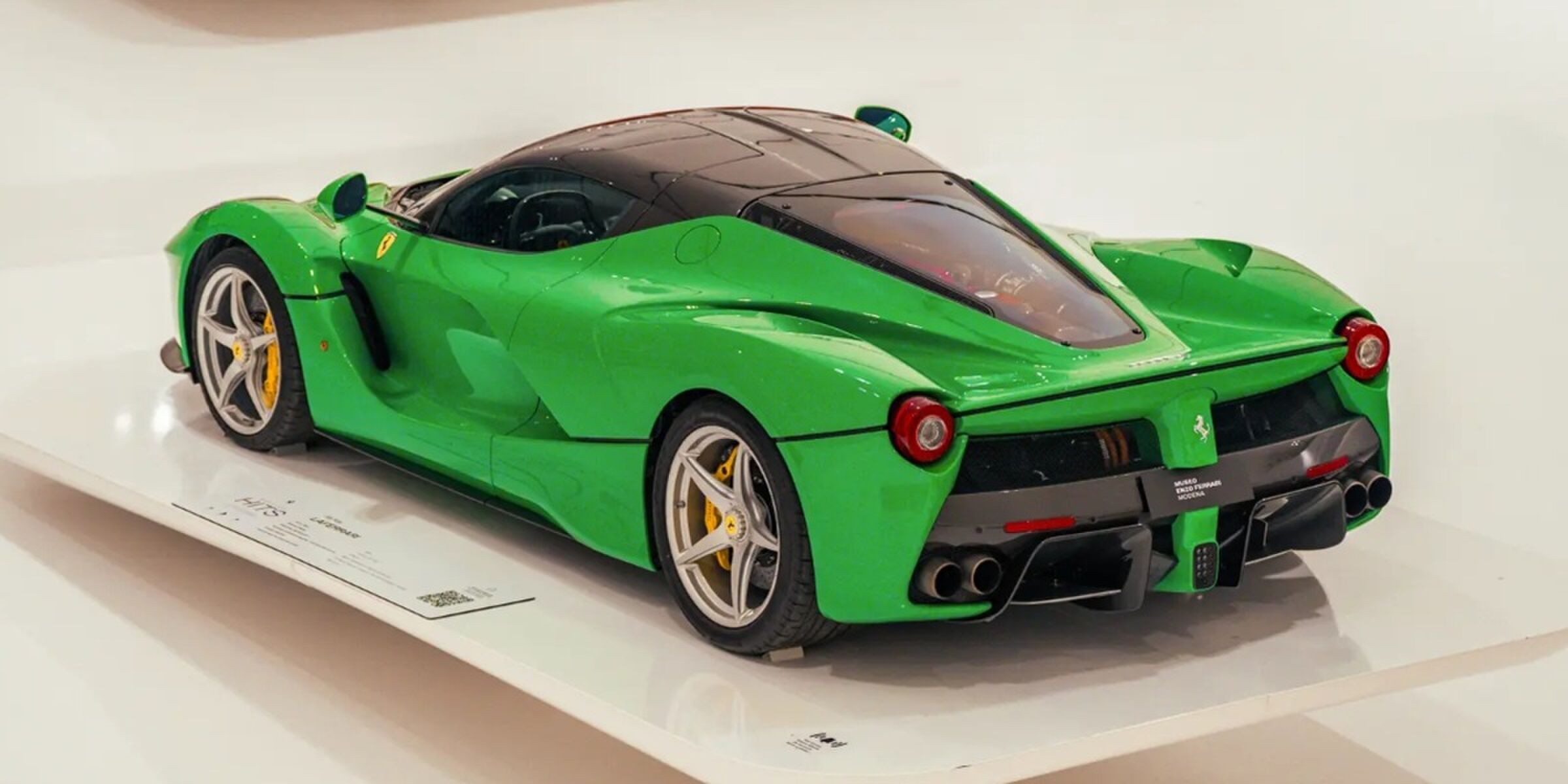 De Ferrari LaFerrari die naar de veiling gaat