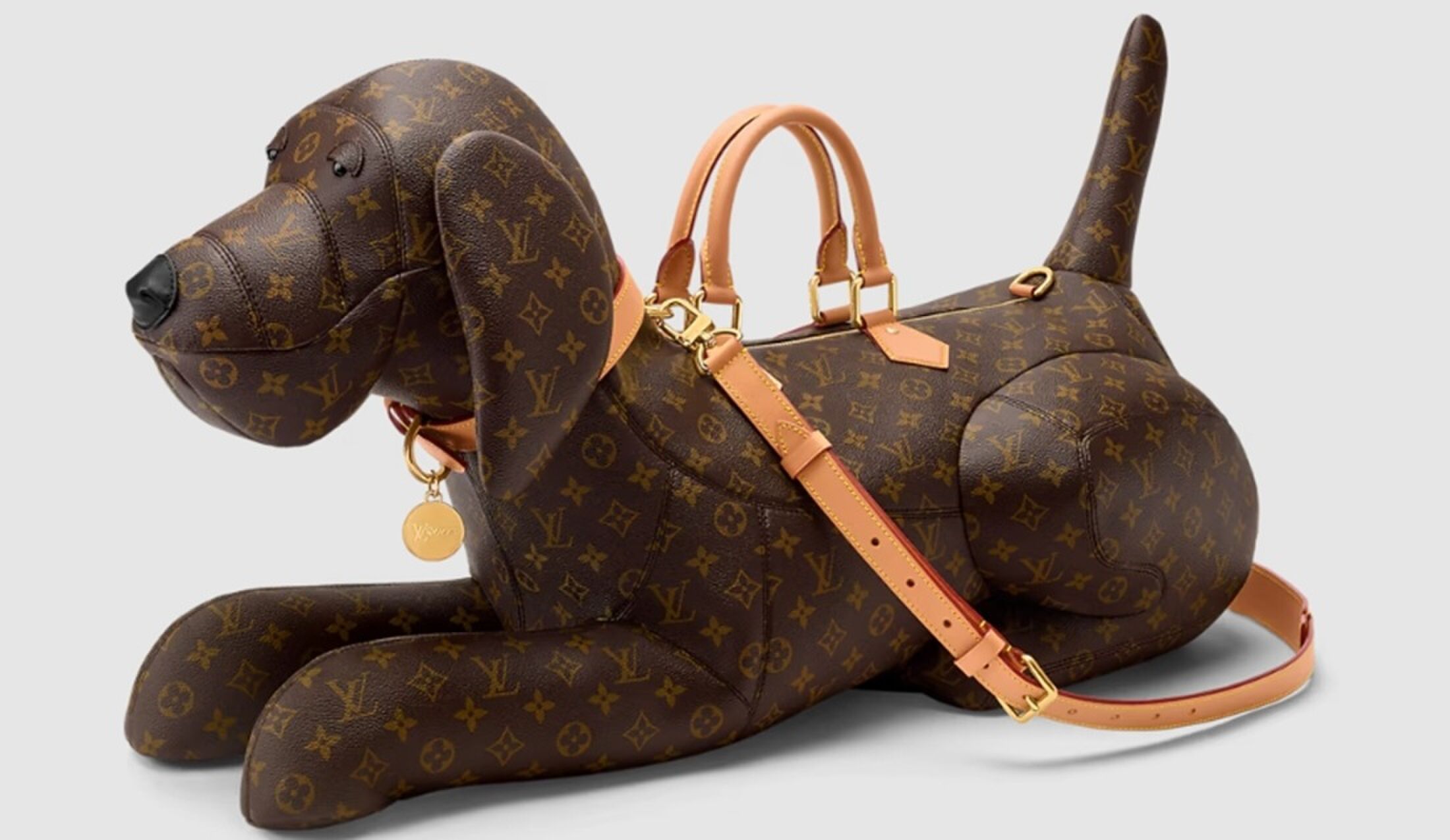 De nieuwe Louis Vuitton XXL Dog Bag