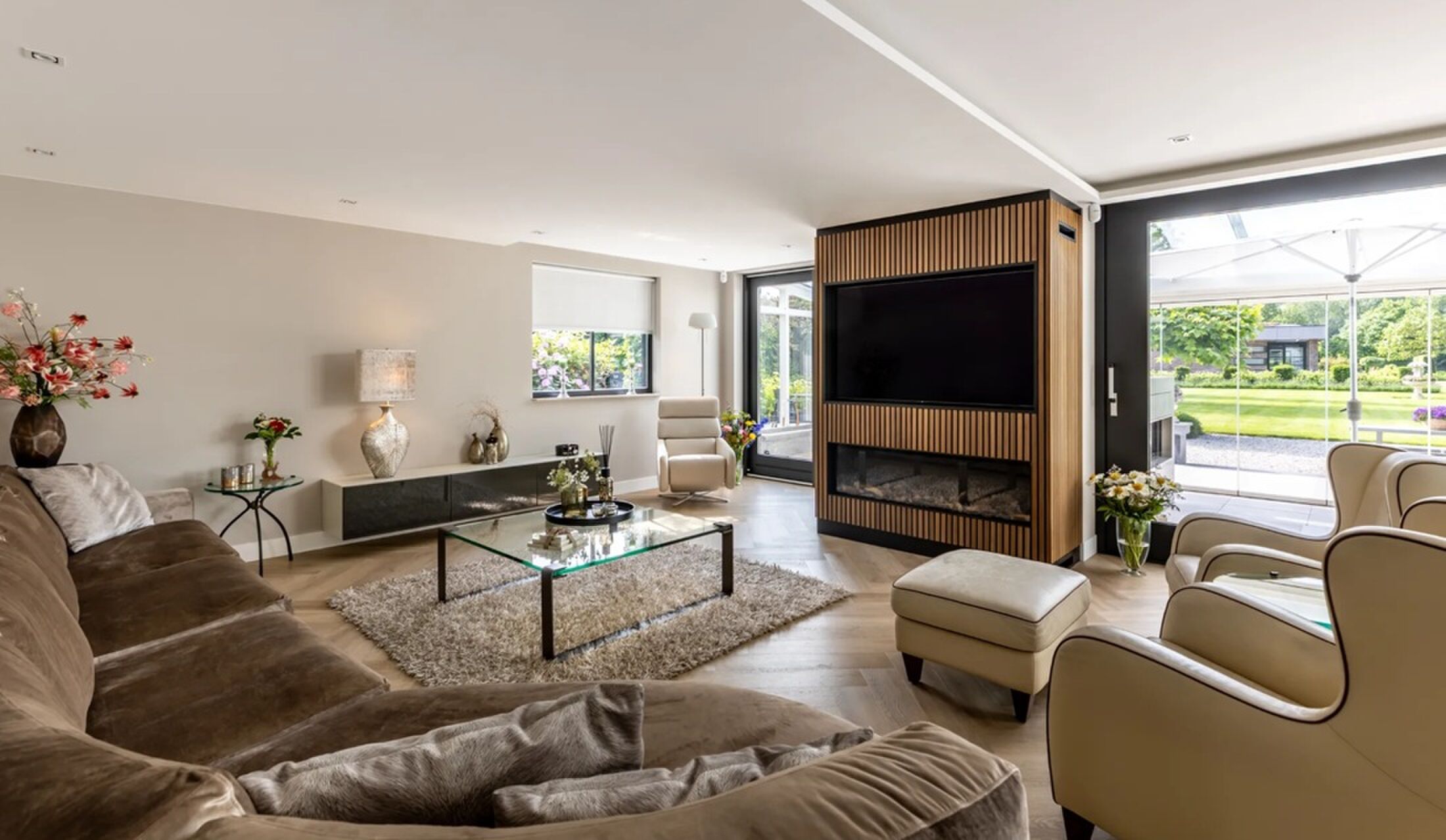 De luxueuze woonkamer