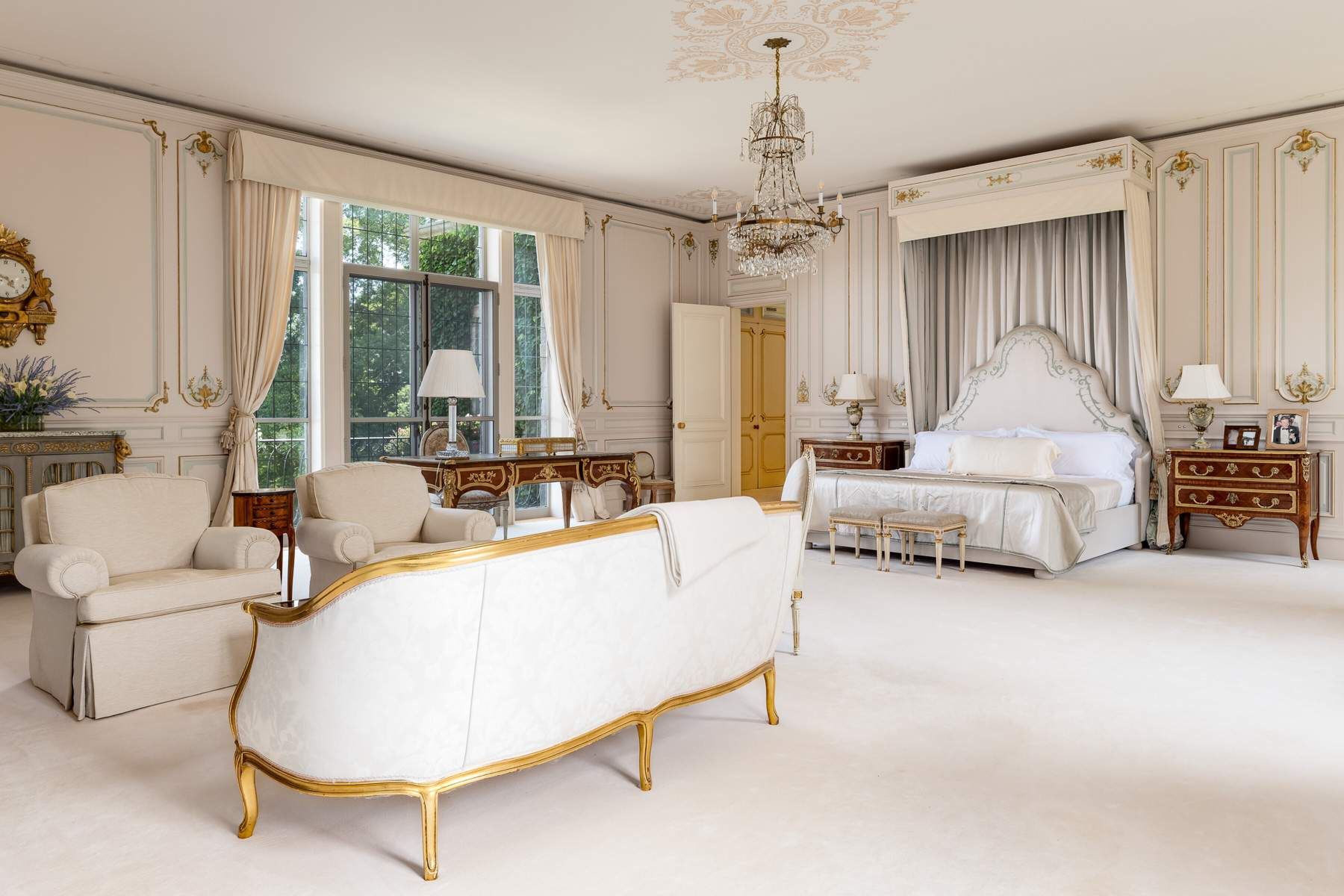 De luxueuze mastersuite