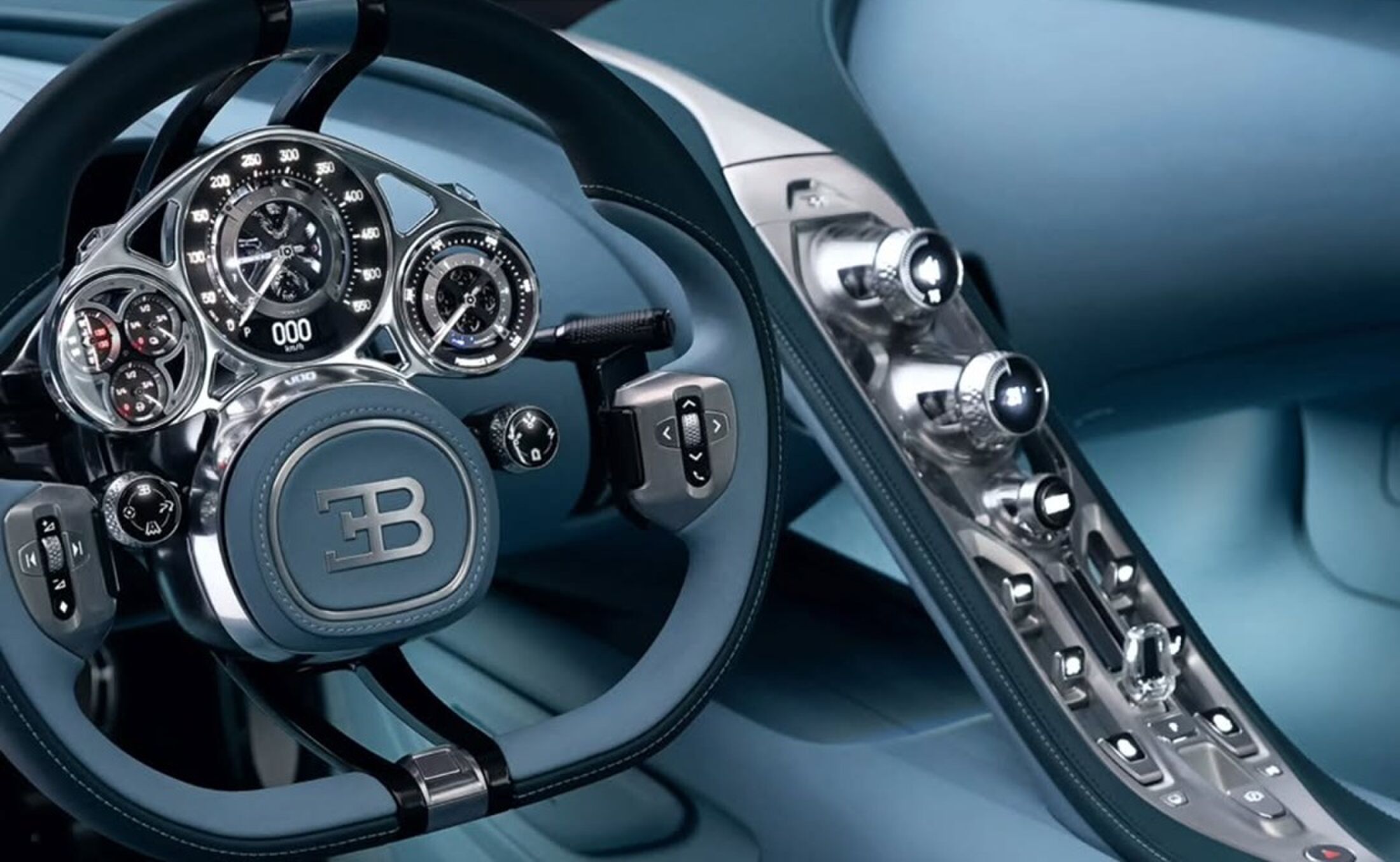 Het interieur van de nieuwe hypercar