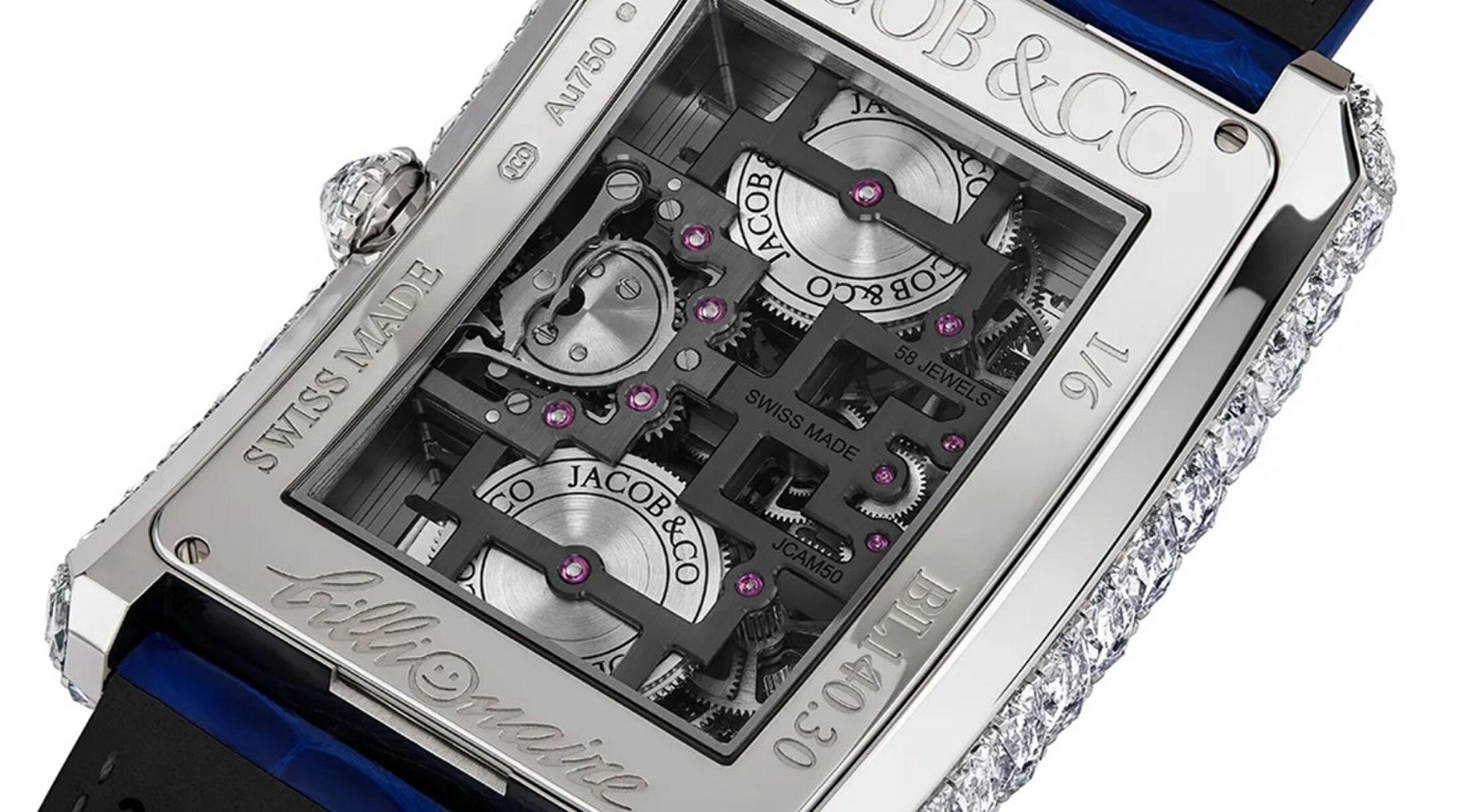 De achterzijde van het horloge