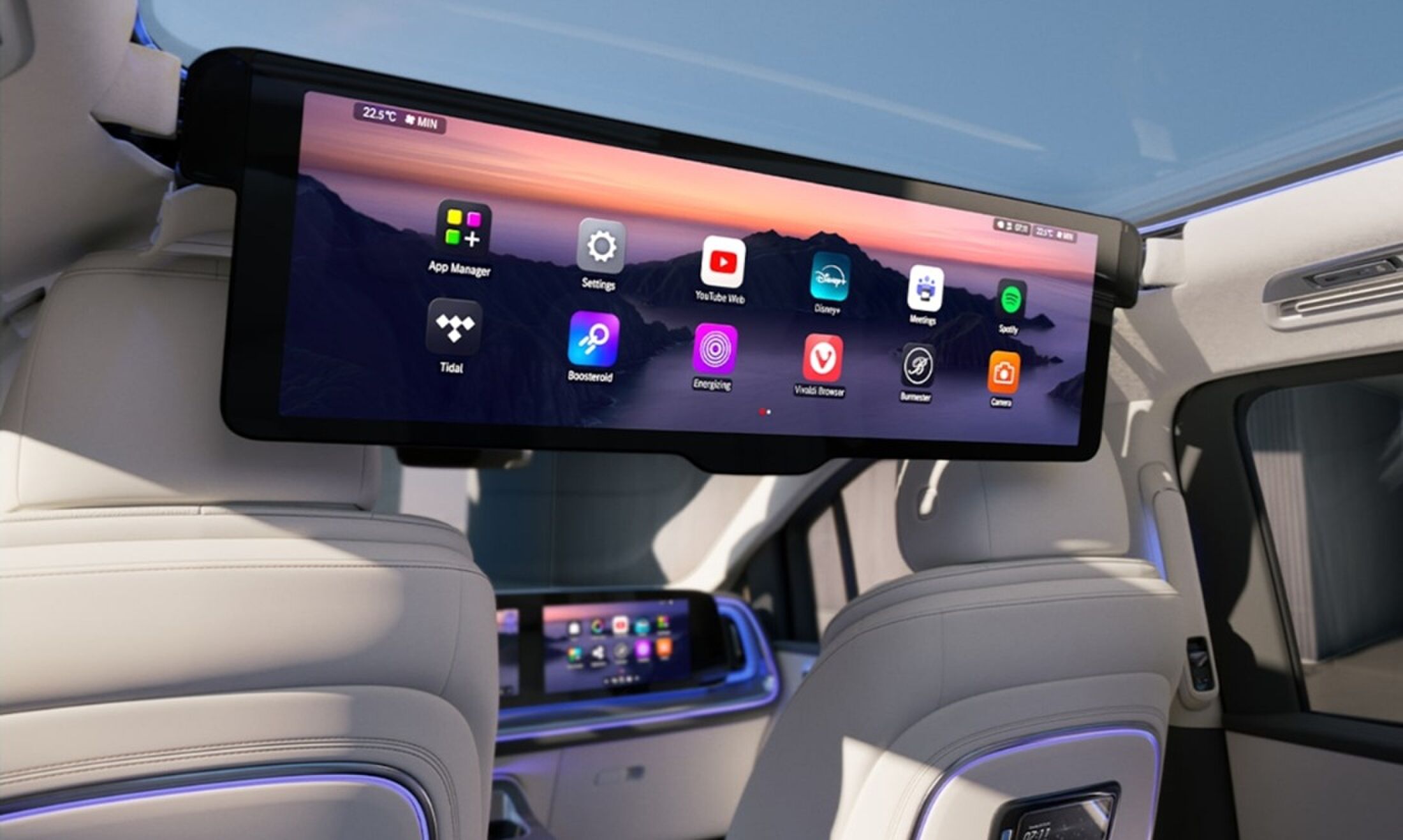 Het scherm dat kan worden uitgeklapt