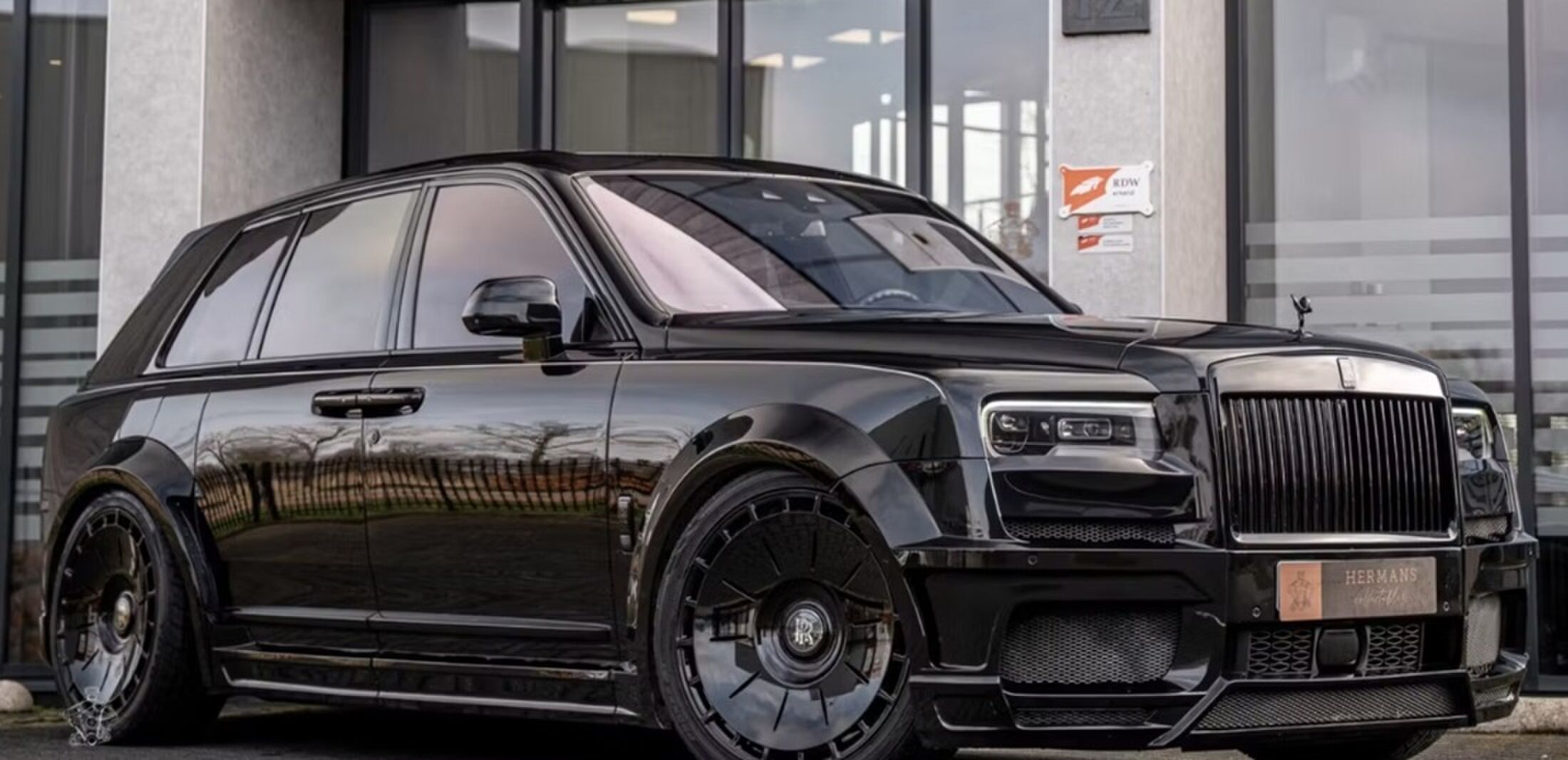 Het exterieur van de Novitec Rolls-Royce