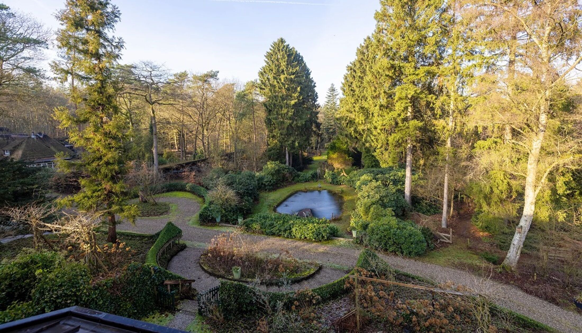 Het landgoed op de Veluwe