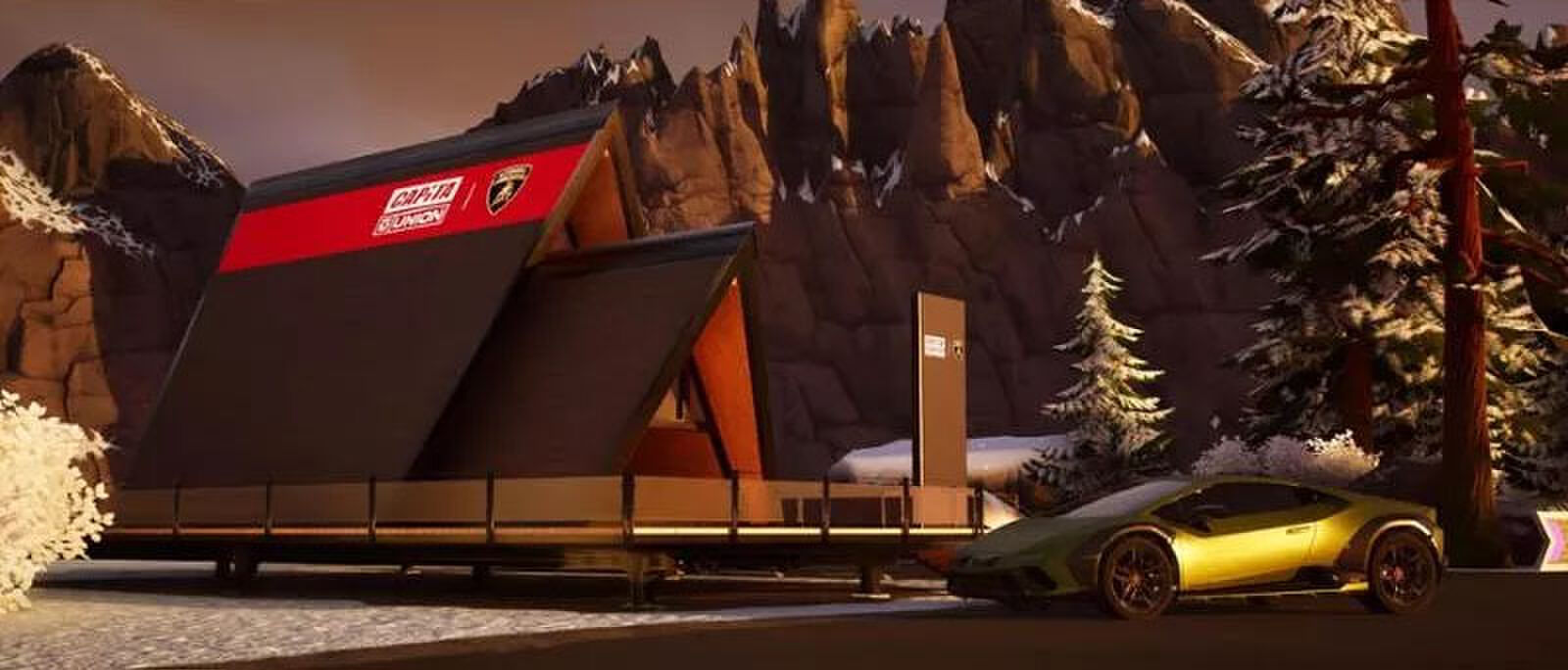 Lamborghini en Fortnite
