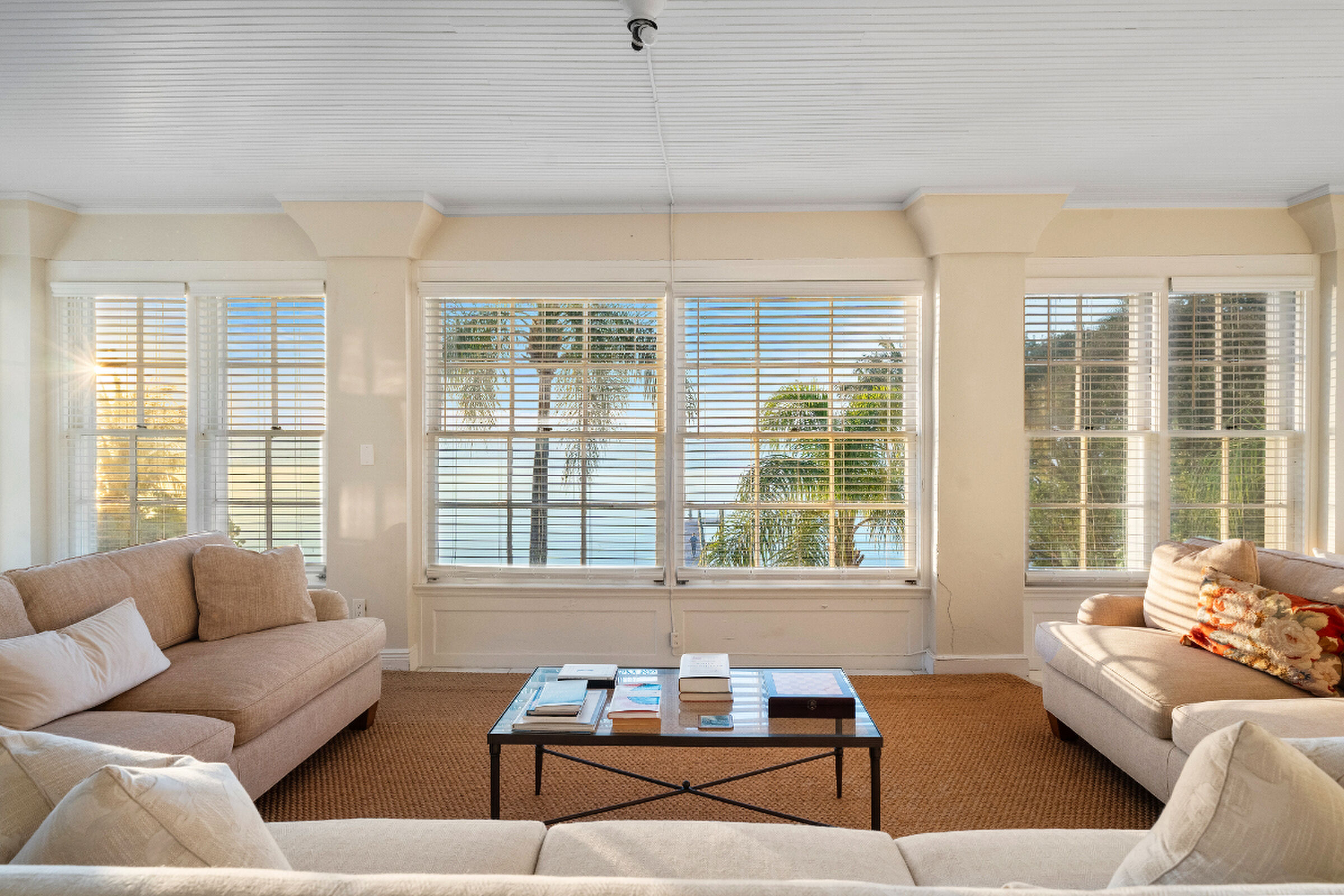 Eén van de kamers van het landgoed in Coconut Grove