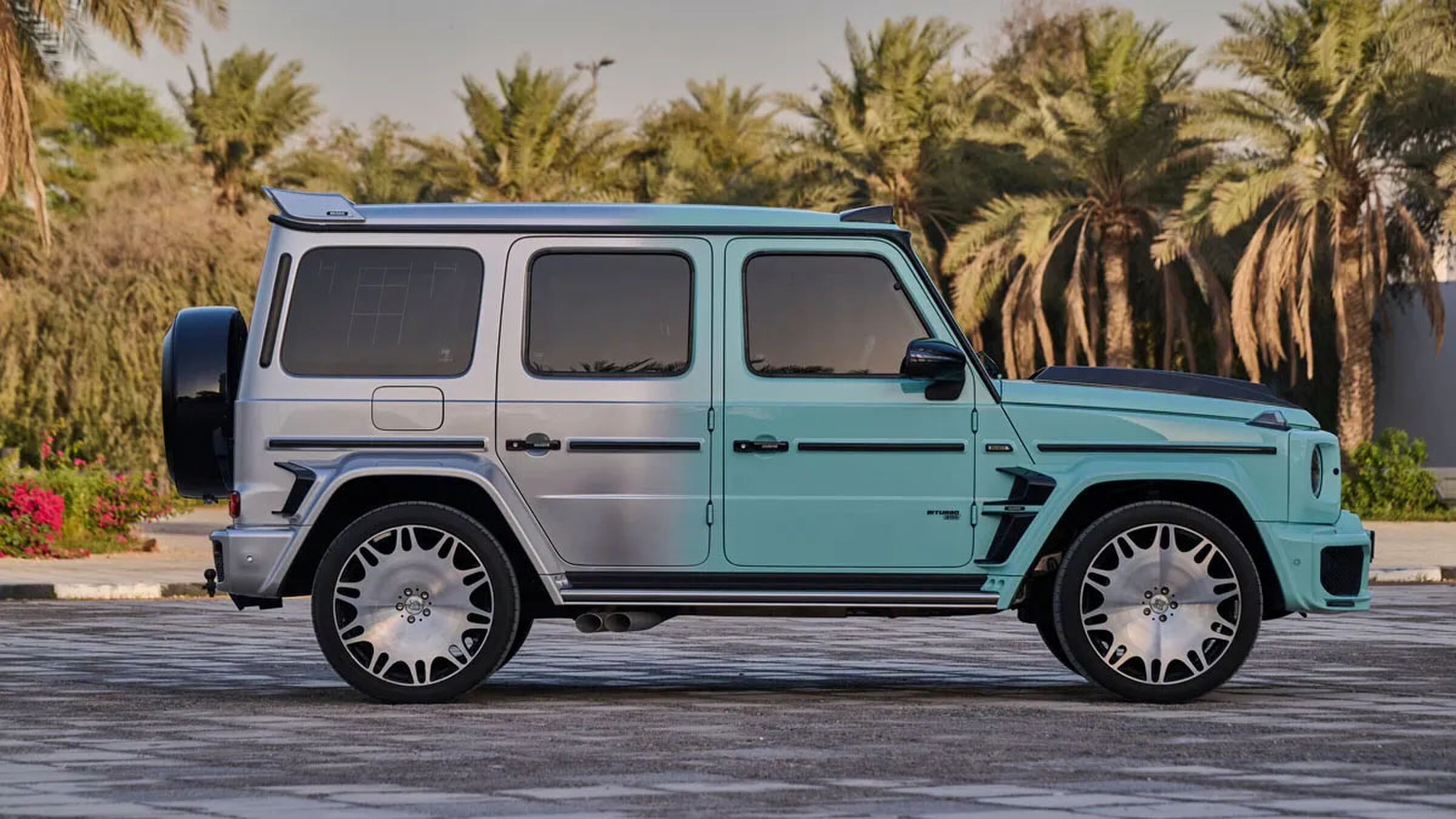 De Mercedes AMG G63 Brabus van Supercar Blondie