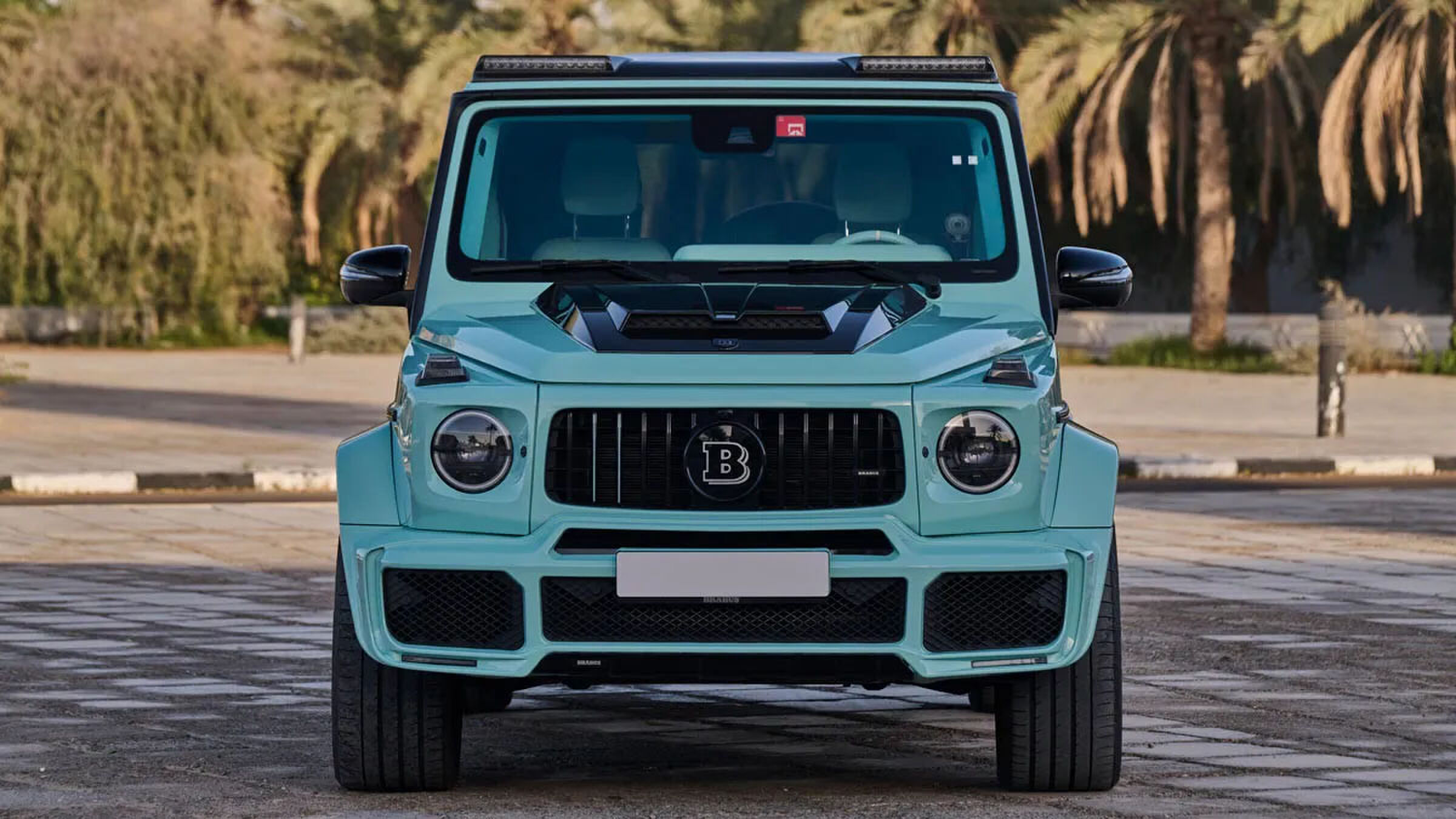 De Mercedes AMG G63 Brabus van Supercar Blondie