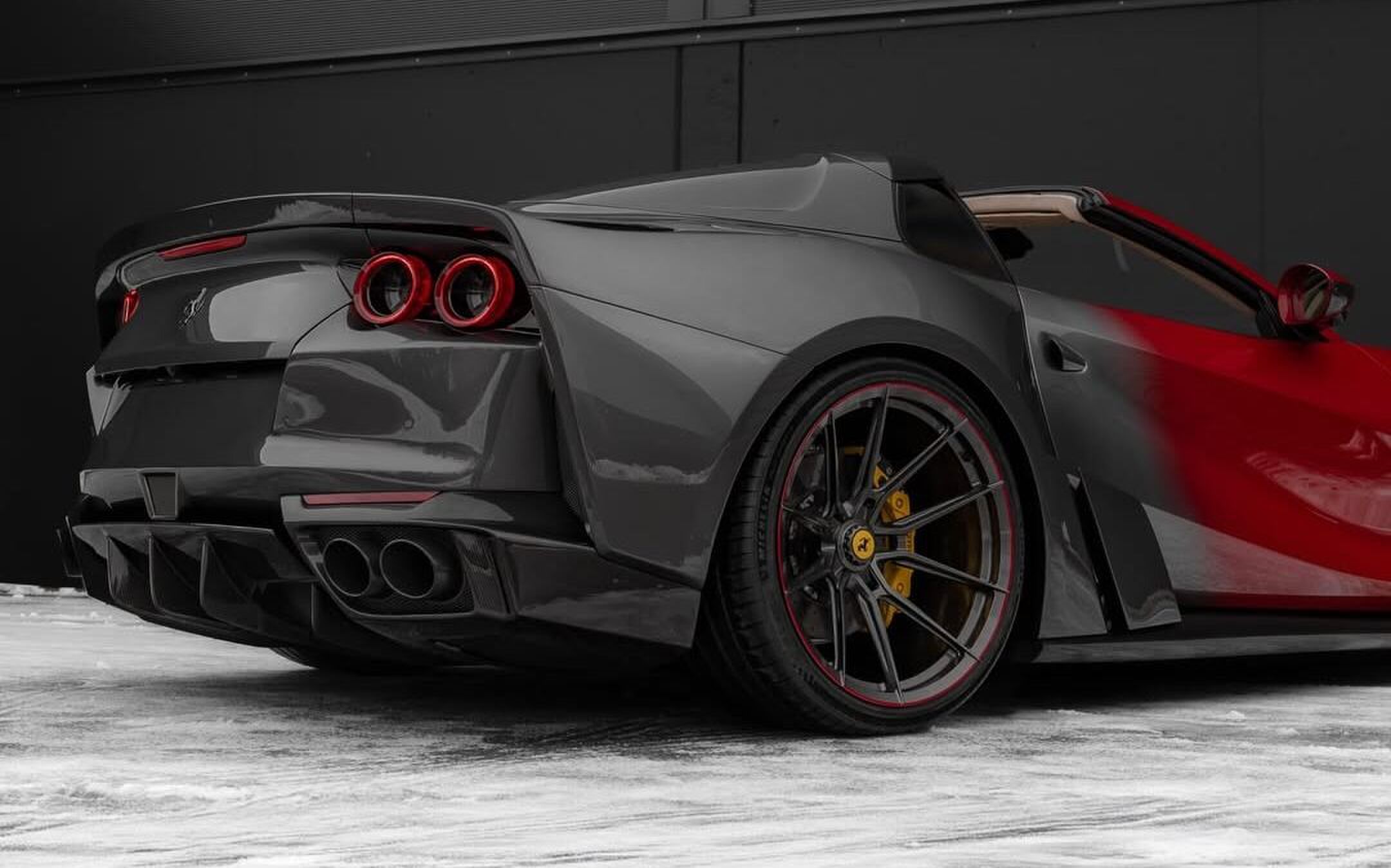 De door Novitec onder handen genomen Ferrari 812 GTS N-Largo R